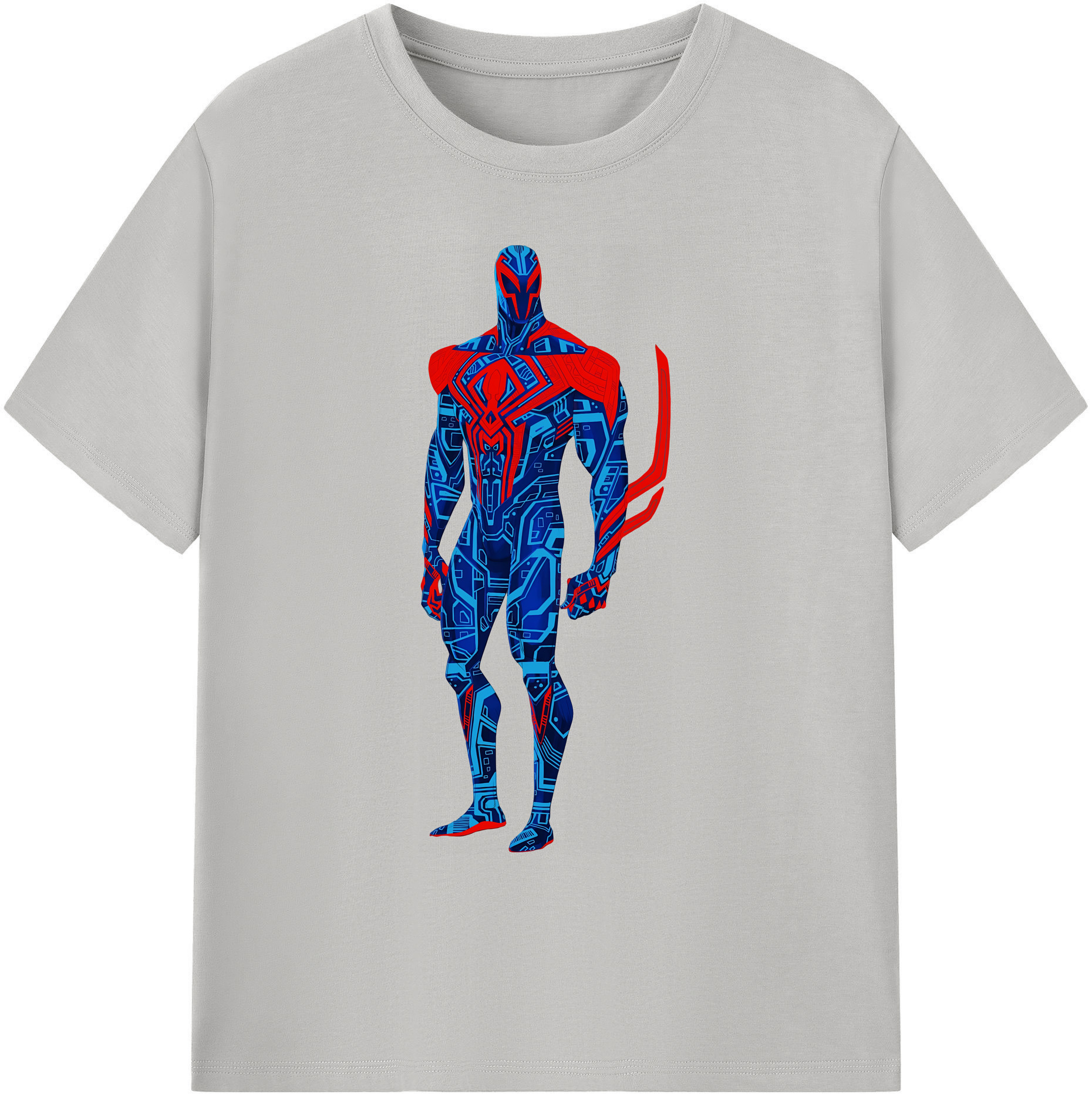 （画像用） Spider Man スパイダーマン 綿100％ メンズ半袖Tシャツ｜肌触りやわらか＆通気性