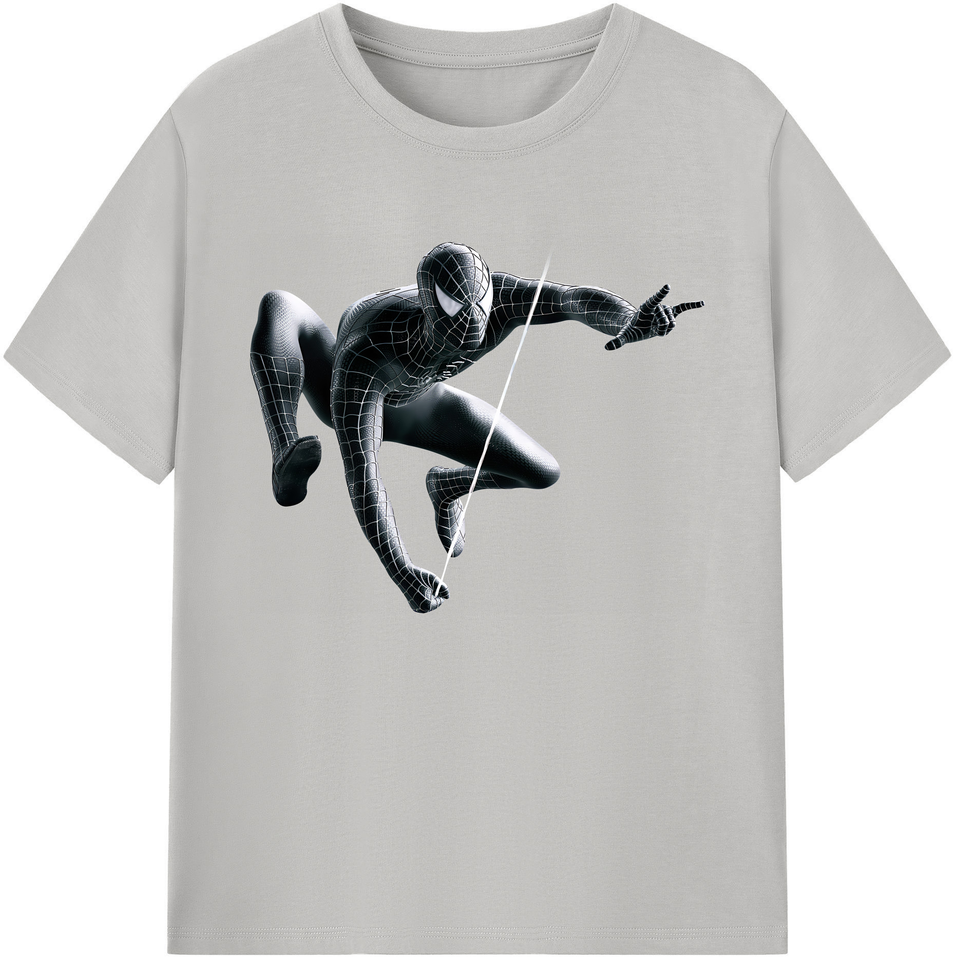 （画像用） Spider Man スパイダーマン 綿100％ メンズ半袖Tシャツ｜肌触りやわらか＆通気性