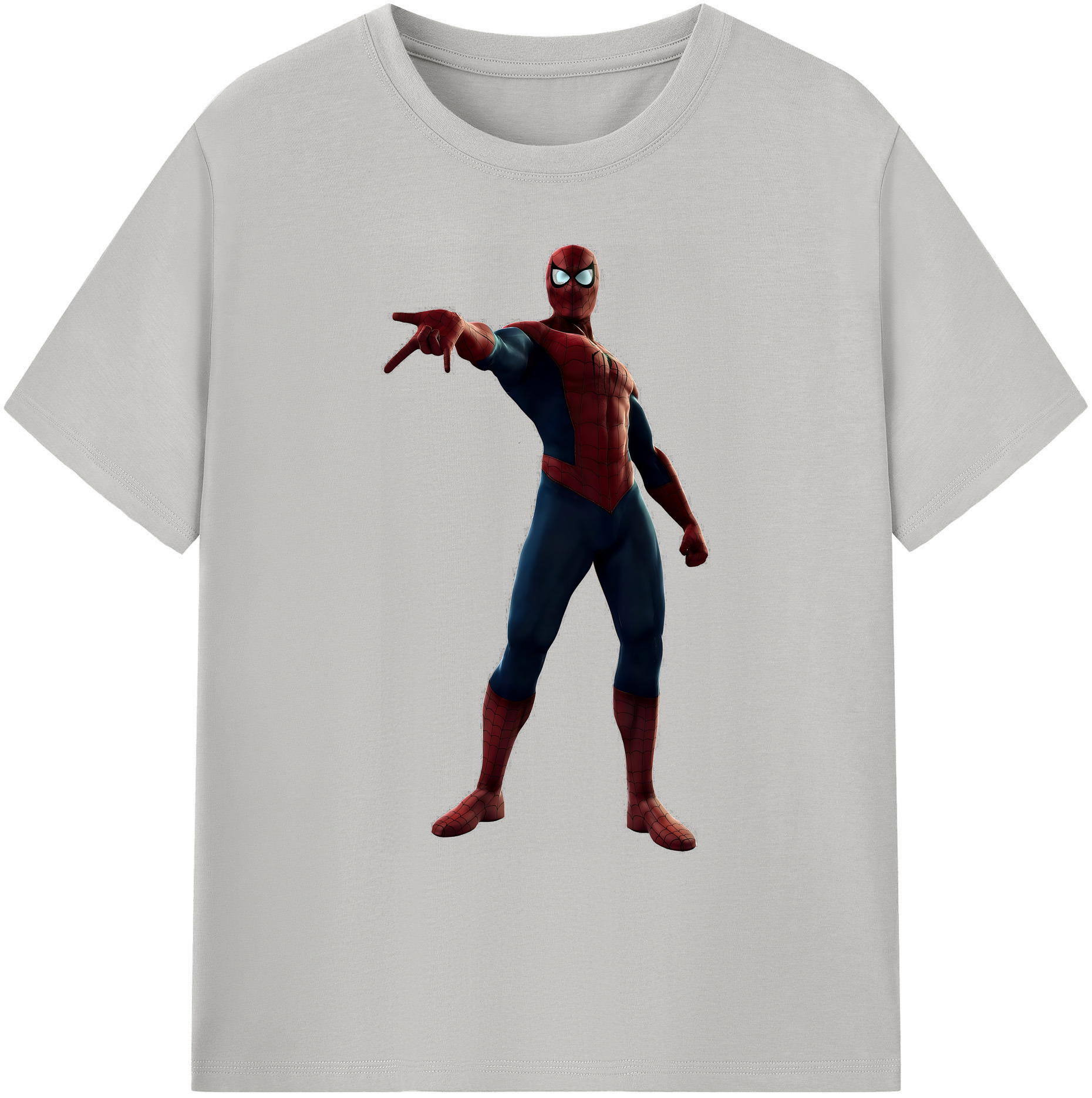 （画像用） Spider Man スパイダーマン 綿100％ メンズ半袖Tシャツ｜肌触りやわらか＆通気性