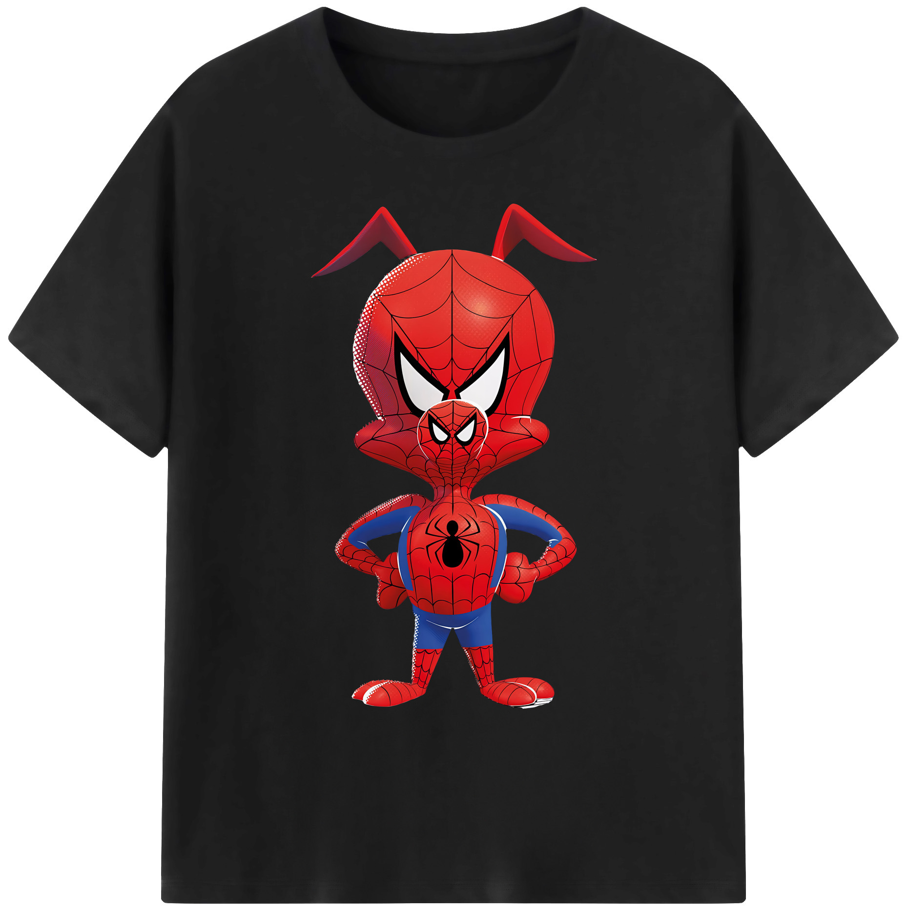 （画像用） Spider Man スパイダーマン 綿100％ メンズ半袖Tシャツ｜肌触りやわらか＆通気性