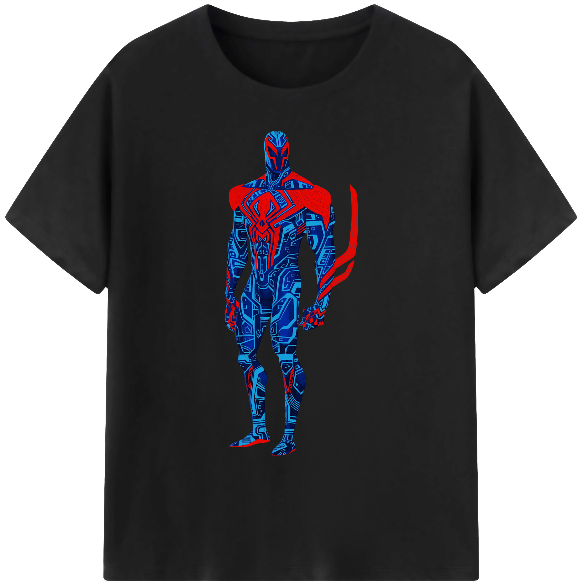 （画像用） Spider Man スパイダーマン 綿100％ メンズ半袖Tシャツ｜肌触りやわらか＆通気性