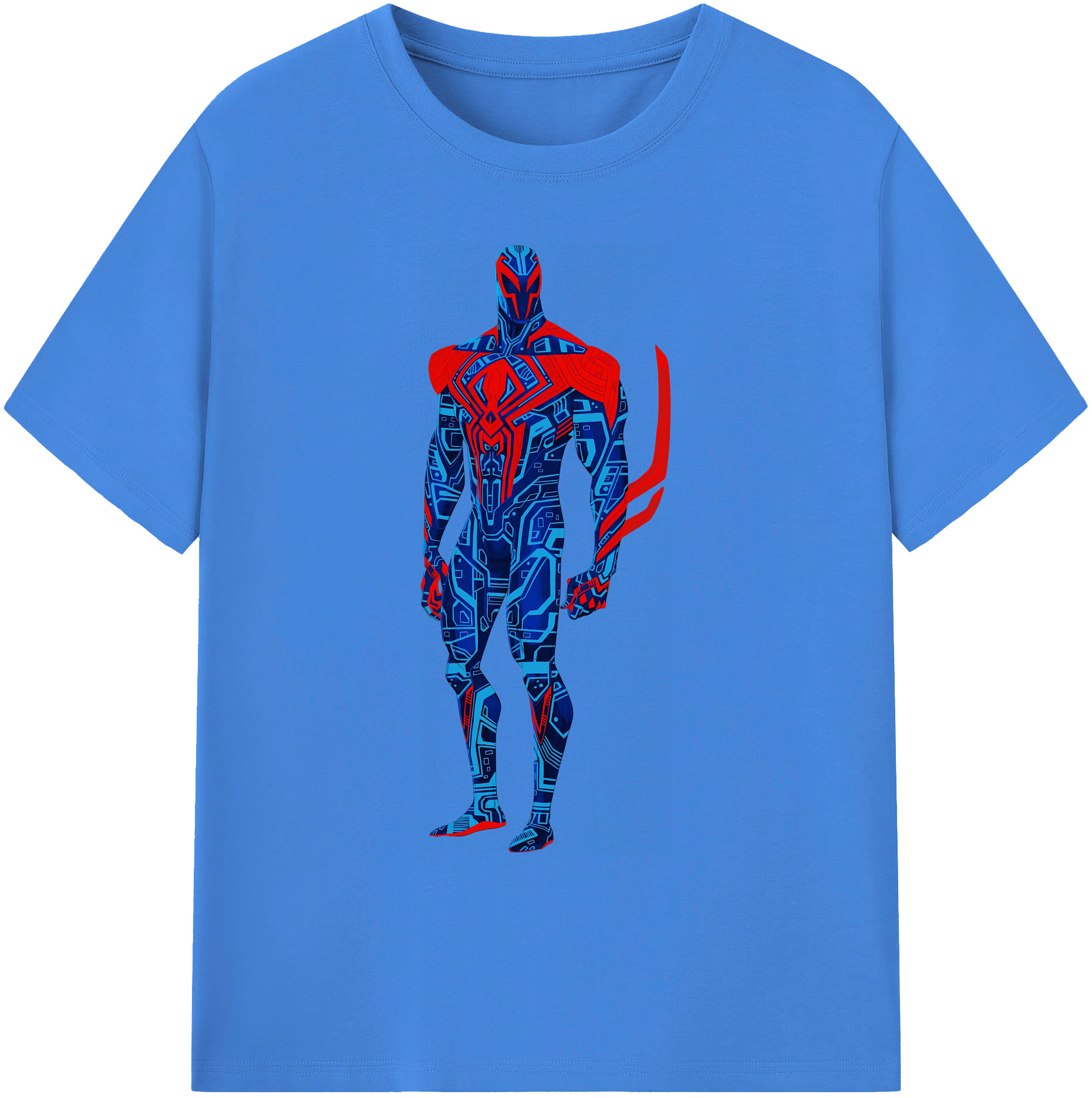 （画像用） Spider Man スパイダーマン 綿100％ メンズ半袖Tシャツ｜肌触りやわらか＆通気性