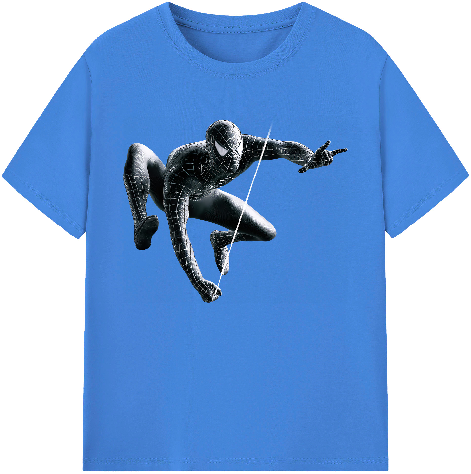 （画像用） Spider Man スパイダーマン 綿100％ メンズ半袖Tシャツ｜肌触りやわらか＆通気性