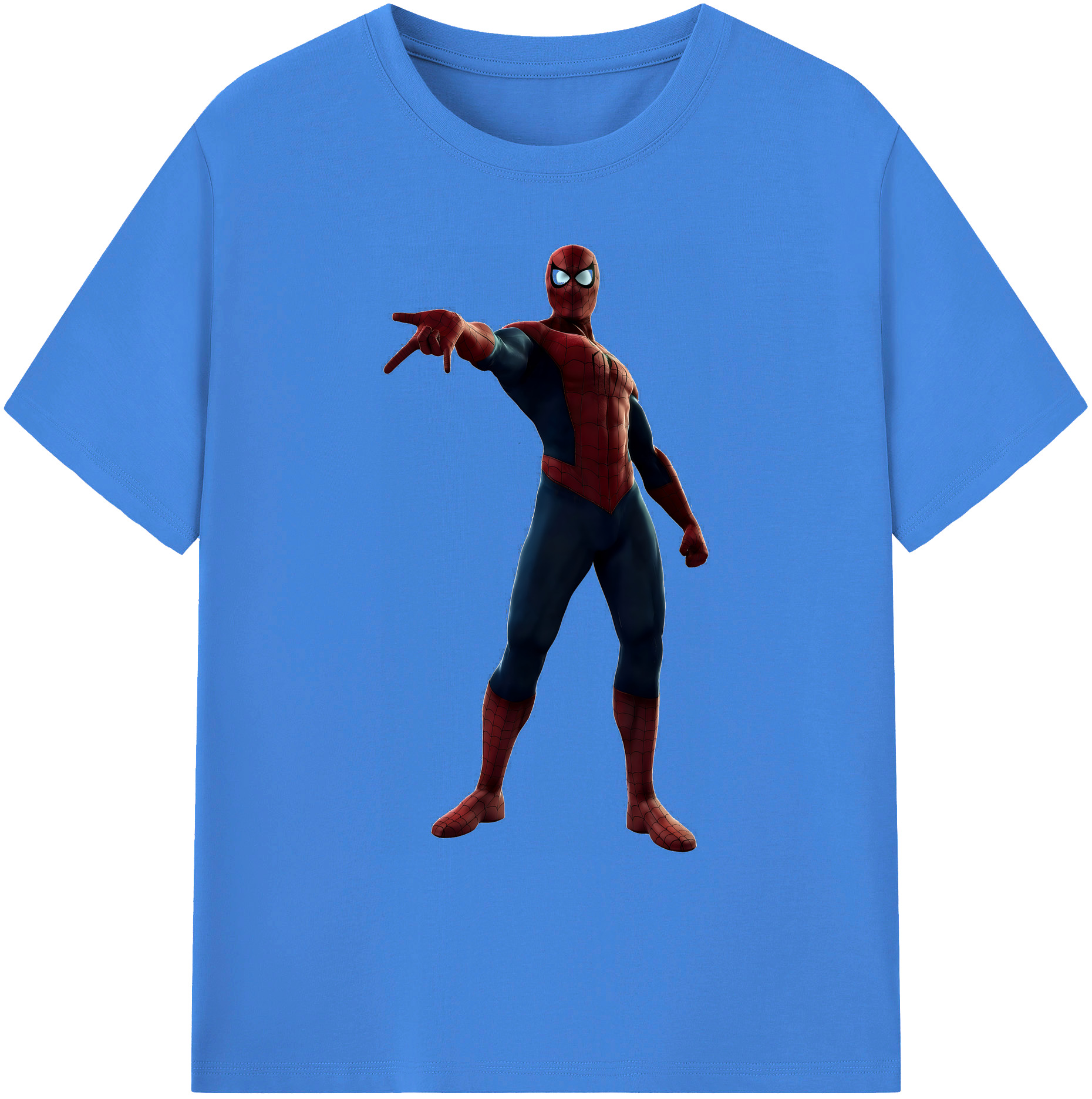（画像用） Spider Man スパイダーマン 綿100％ メンズ半袖Tシャツ｜肌触りやわらか＆通気性