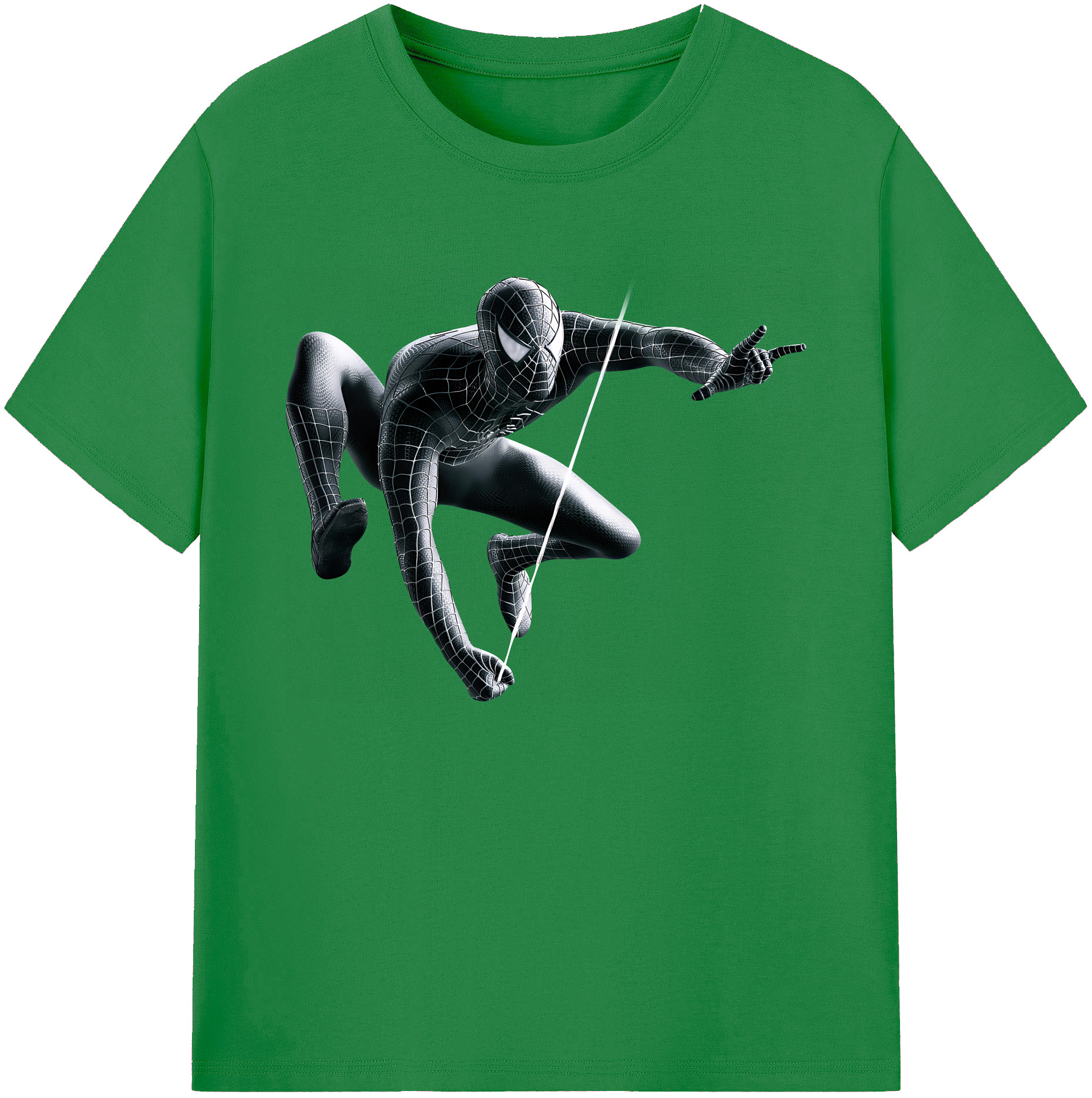 （画像用） Spider Man スパイダーマン 綿100％ メンズ半袖Tシャツ｜肌触りやわらか＆通気性