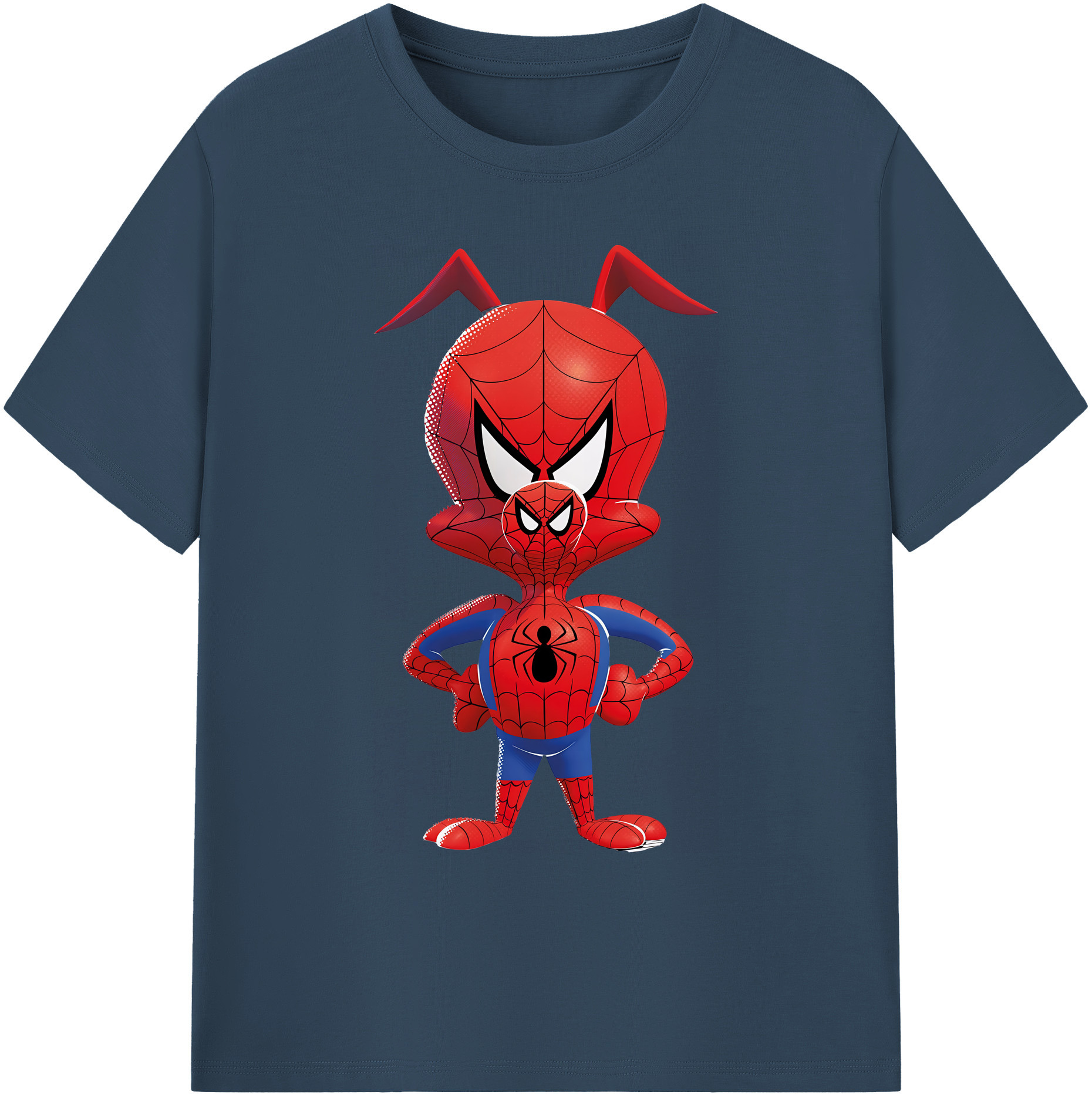 （画像用） Spider Man スパイダーマン 綿100％ メンズ半袖Tシャツ｜肌触りやわらか＆通気性