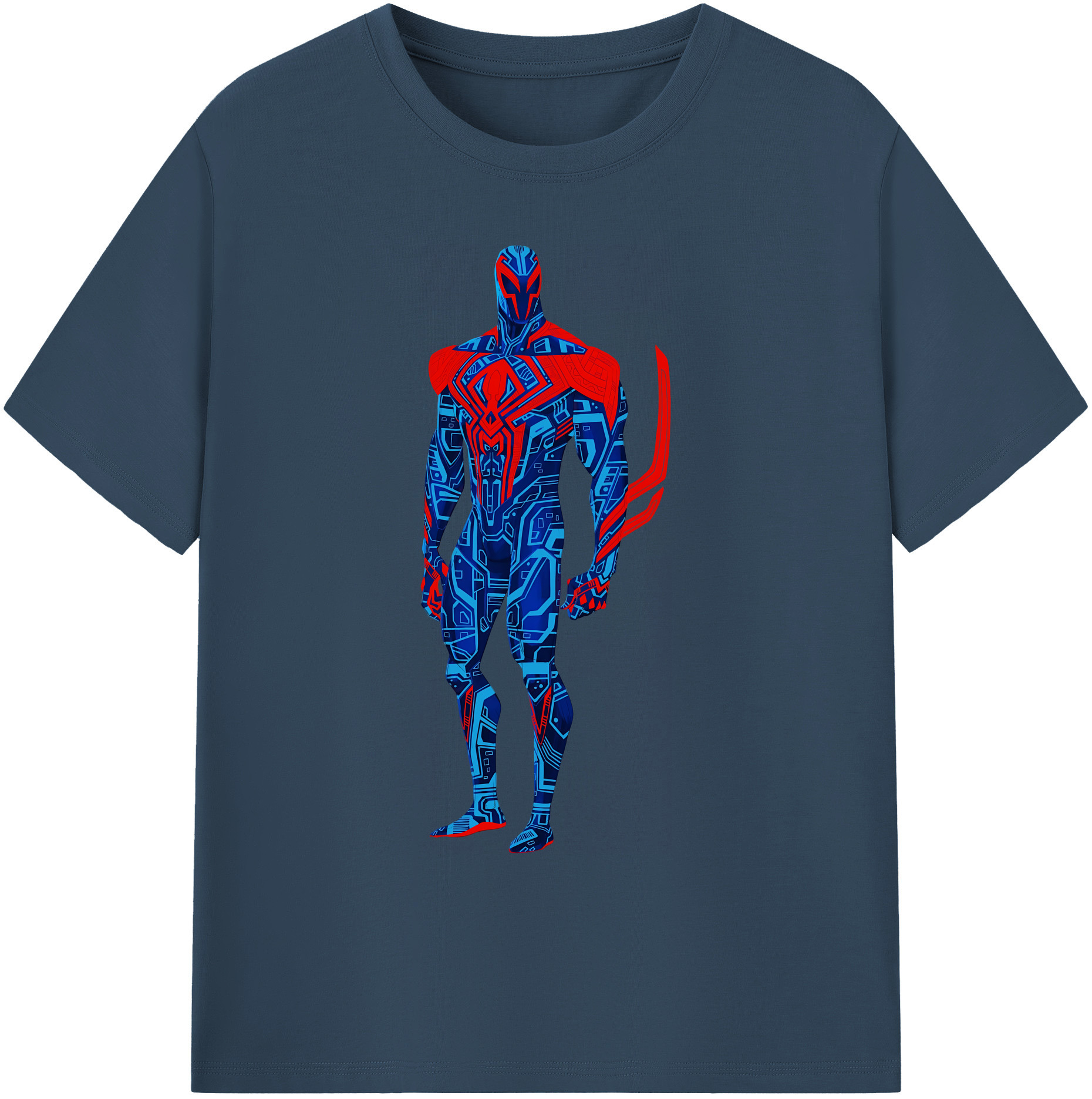 （画像用） Spider Man スパイダーマン 綿100％ メンズ半袖Tシャツ｜肌触りやわらか＆通気性