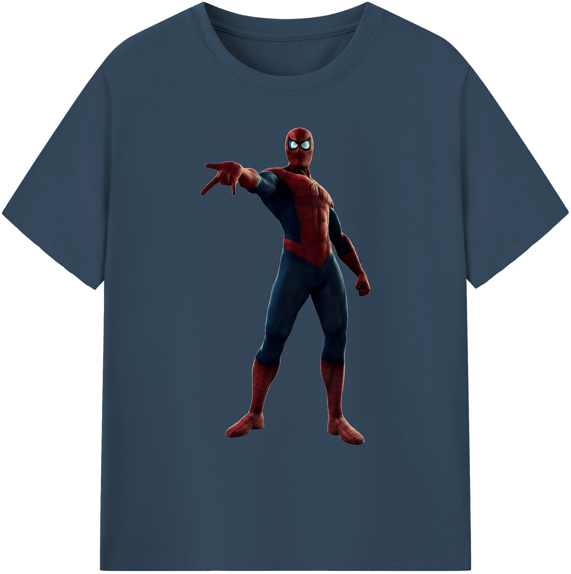 （画像用） Spider Man スパイダーマン 綿100％ メンズ半袖Tシャツ｜肌触りやわらか＆通気性