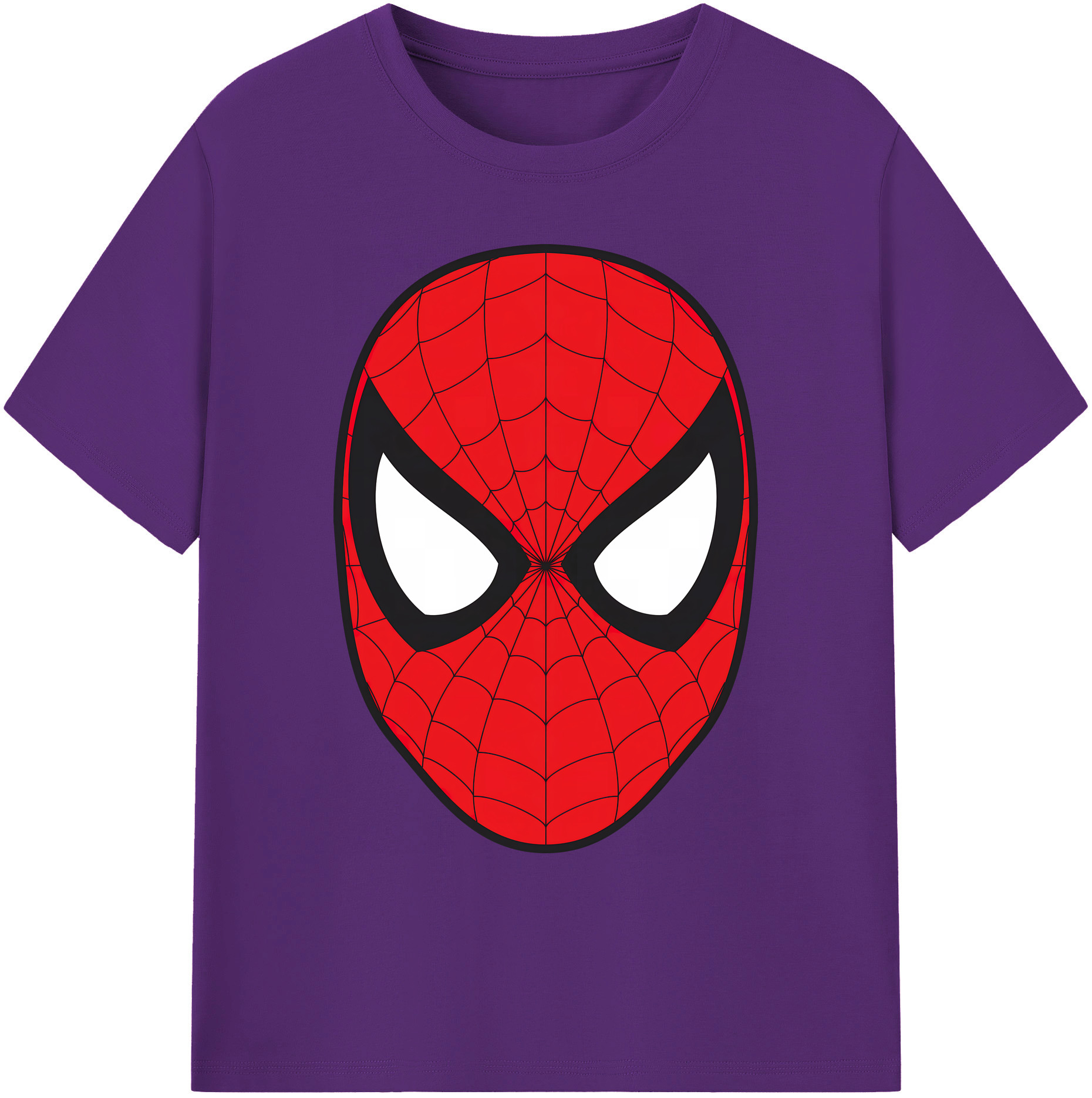 （画像用） Spider Man スパイダーマン 綿100％ メンズ半袖Tシャツ｜肌触りやわらか＆通気性