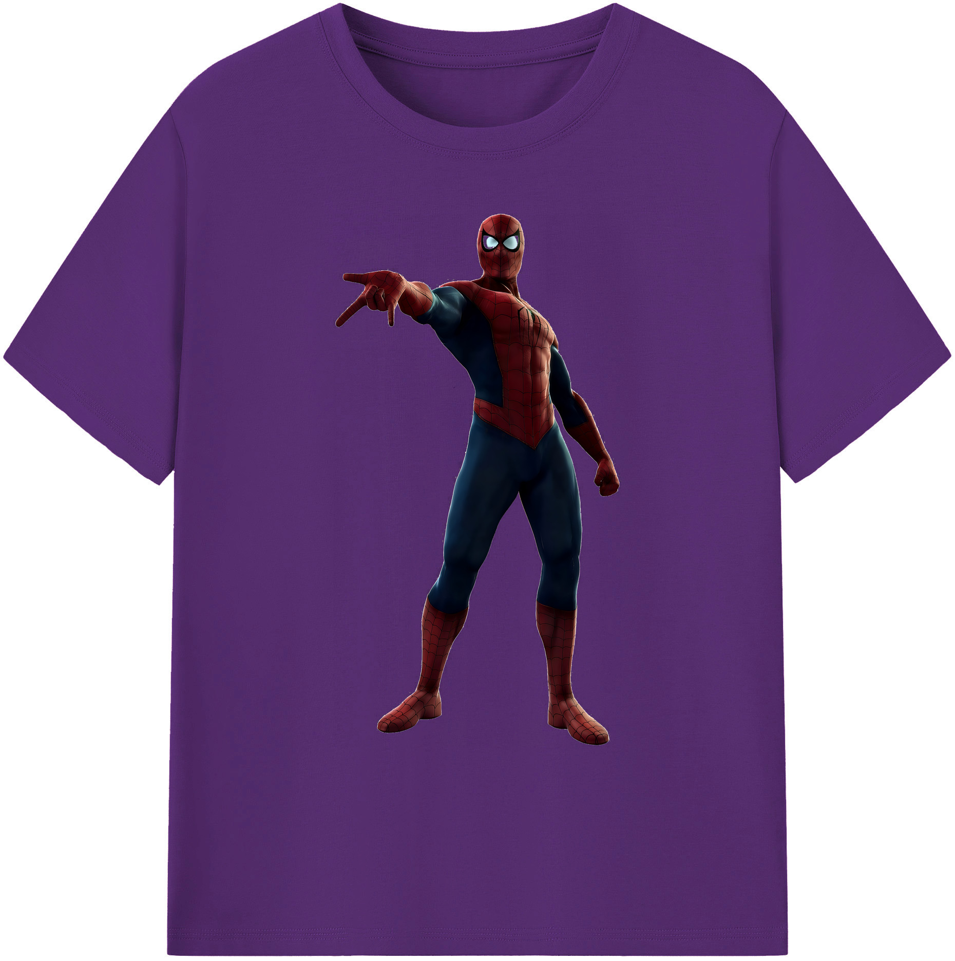 （画像用） Spider Man スパイダーマン 綿100％ メンズ半袖Tシャツ｜肌触りやわらか＆通気性