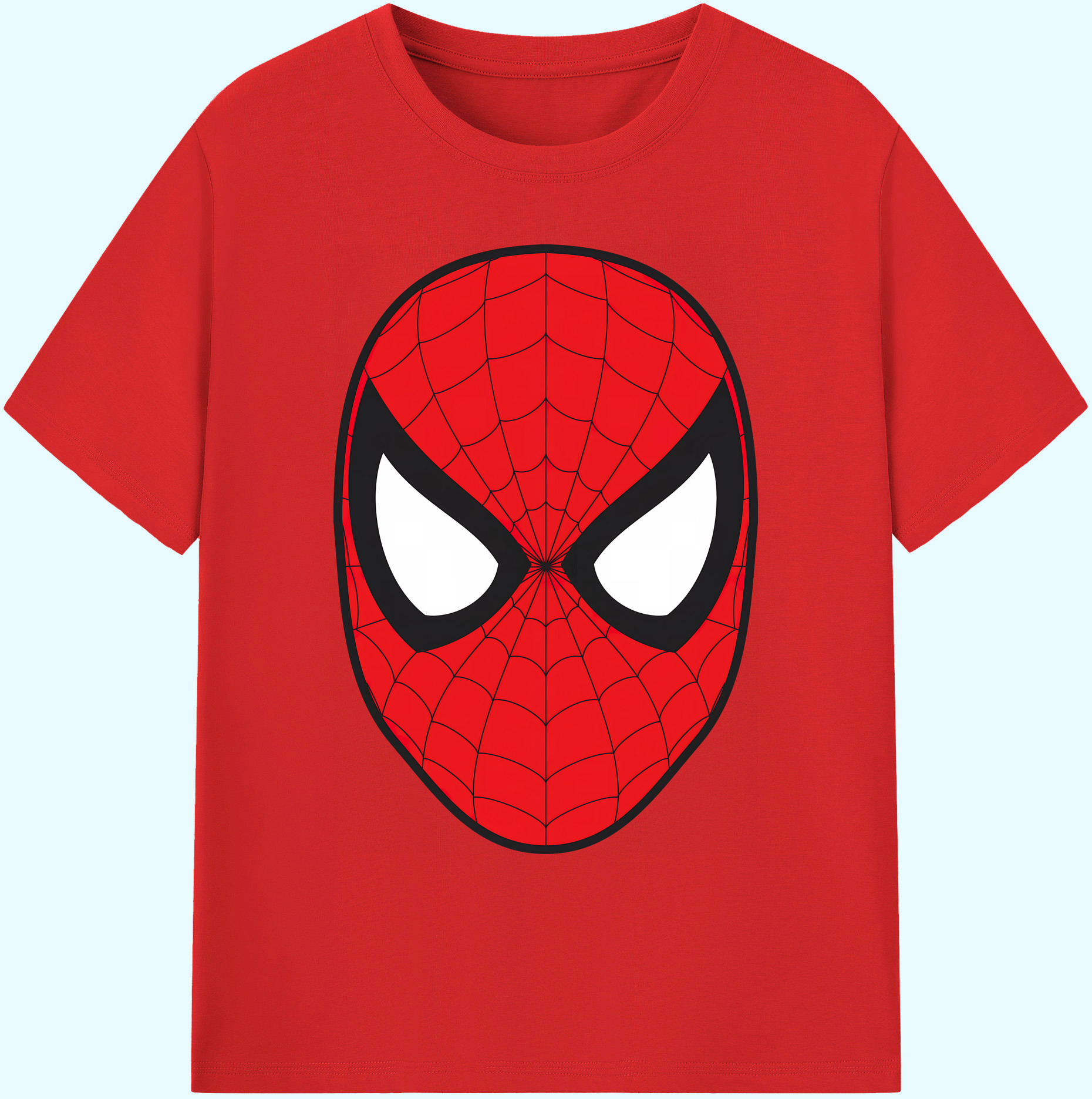 （画像用） Spider Man スパイダーマン 綿100％ メンズ半袖Tシャツ｜肌触りやわらか＆通気性