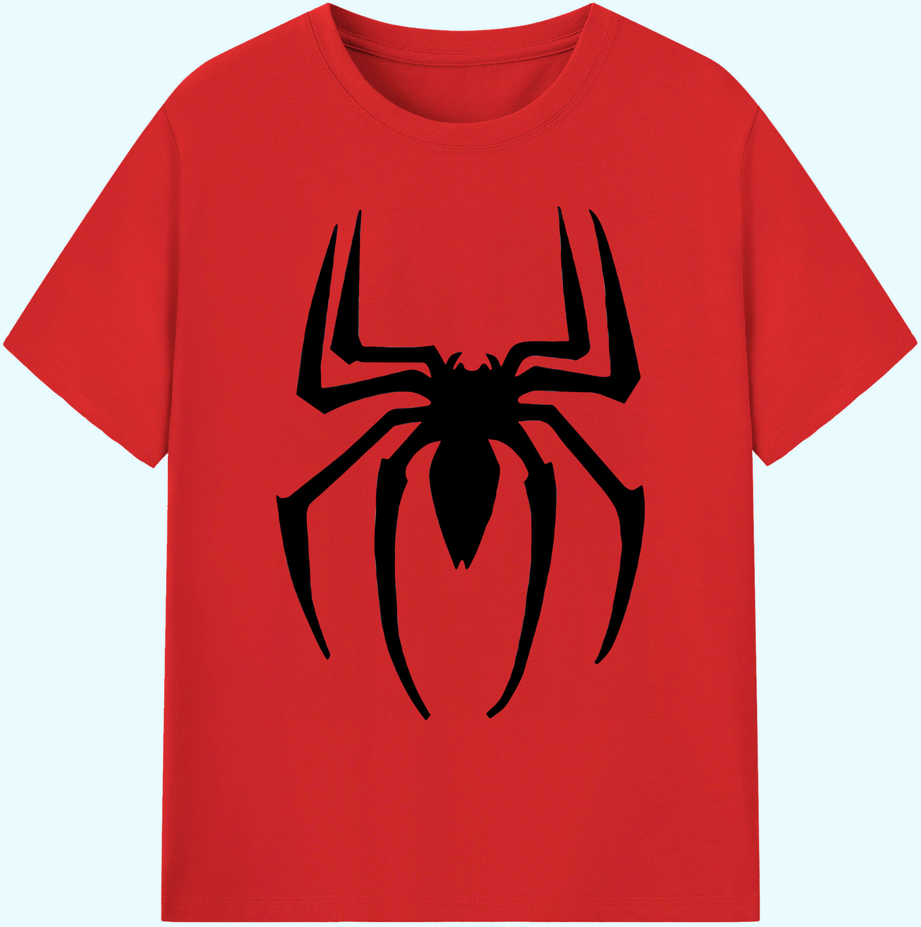 （画像用） Spider Man スパイダーマン 綿100％ メンズ半袖Tシャツ｜肌触りやわらか＆通気性