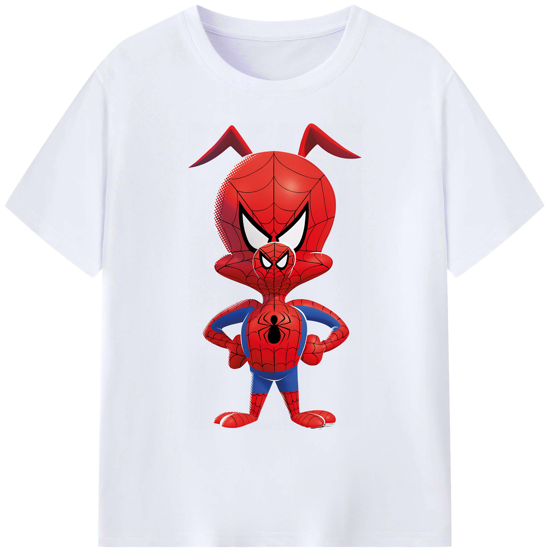 （画像用） Spider Man スパイダーマン 綿100％ メンズ半袖Tシャツ｜肌触りやわらか＆通気性