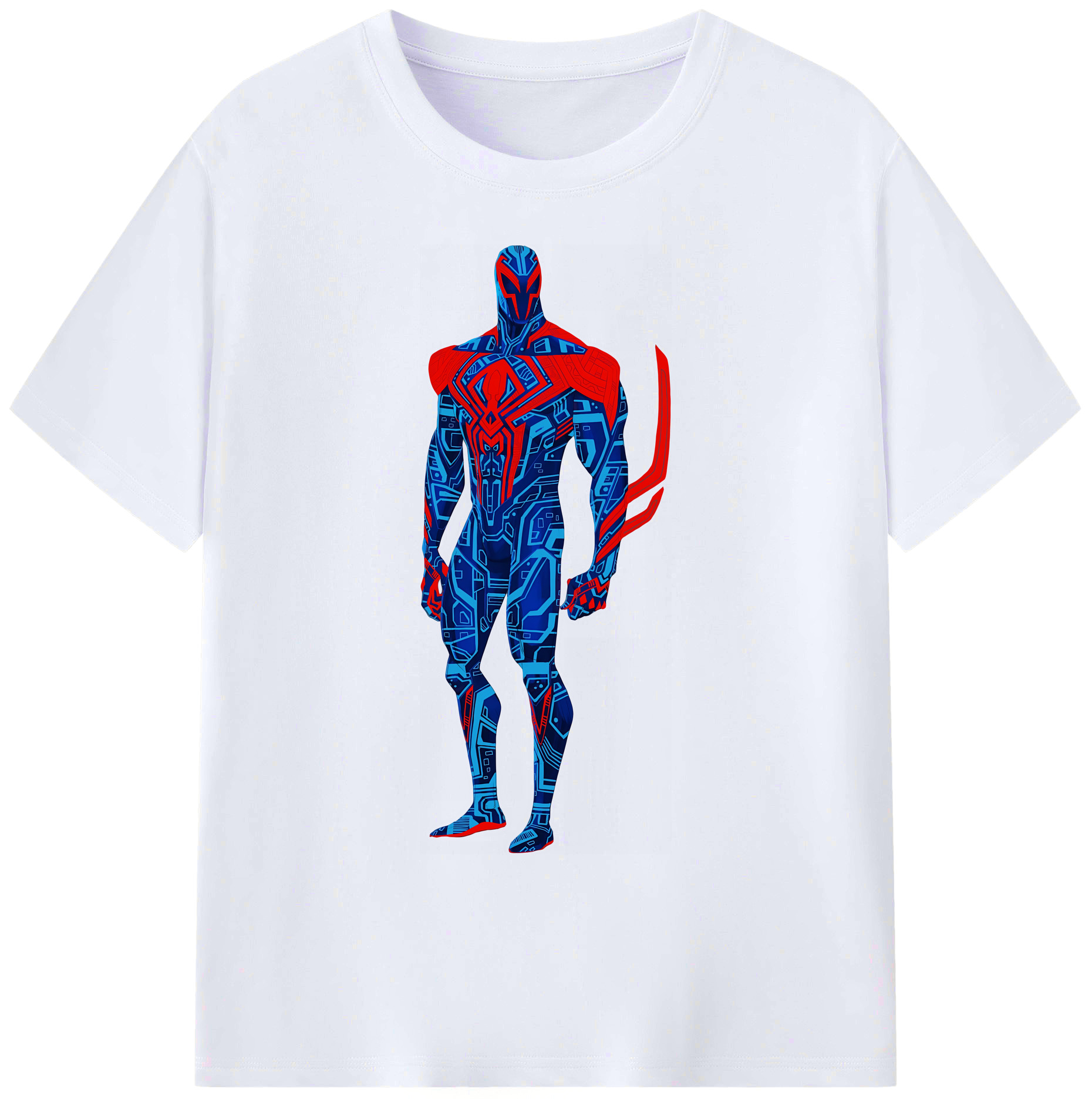 （画像用） Spider Man スパイダーマン 綿100％ メンズ半袖Tシャツ｜肌触りやわらか＆通気性