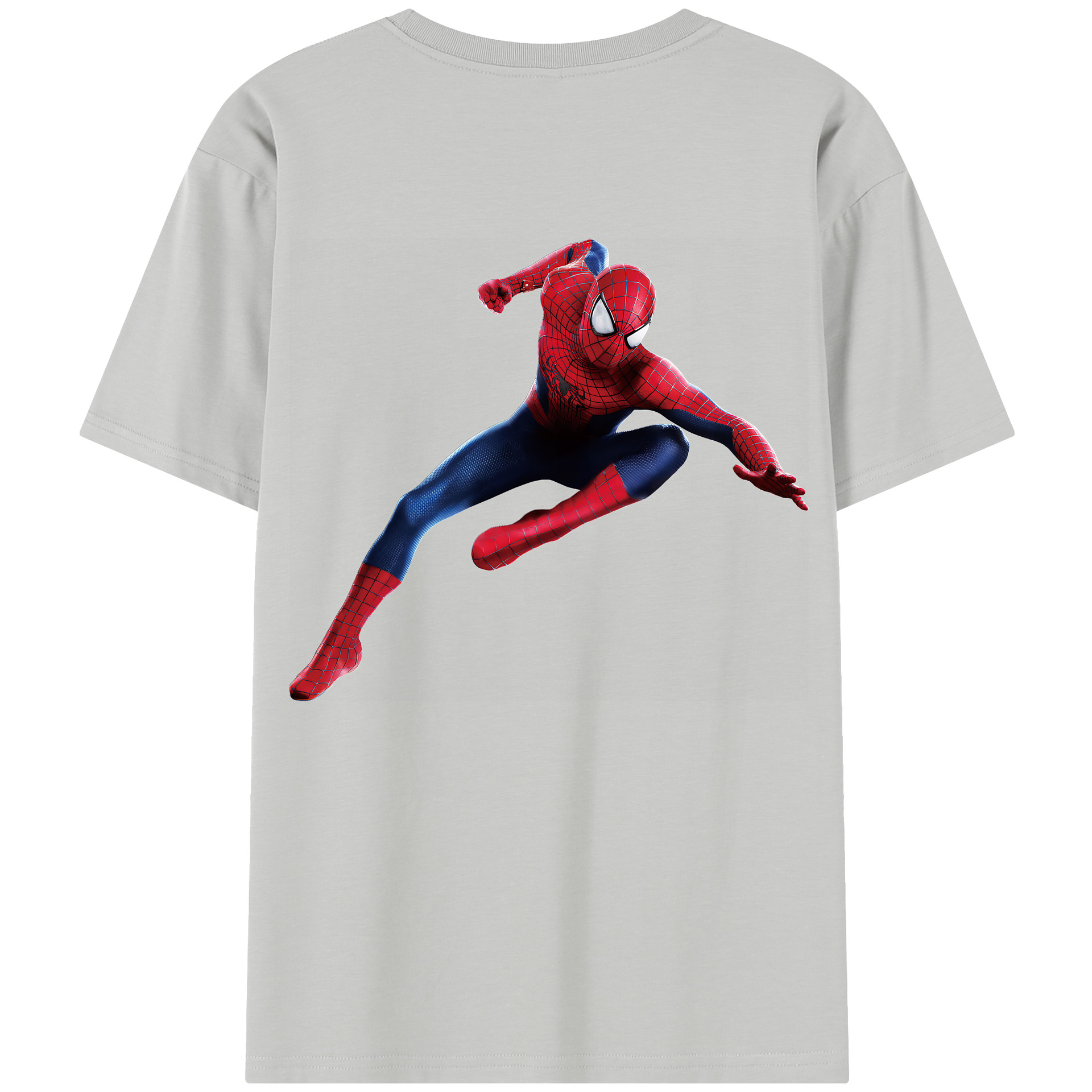 （画像用） Spider Man スパイダーマン レディース半袖Tシャツ(バックプリント)