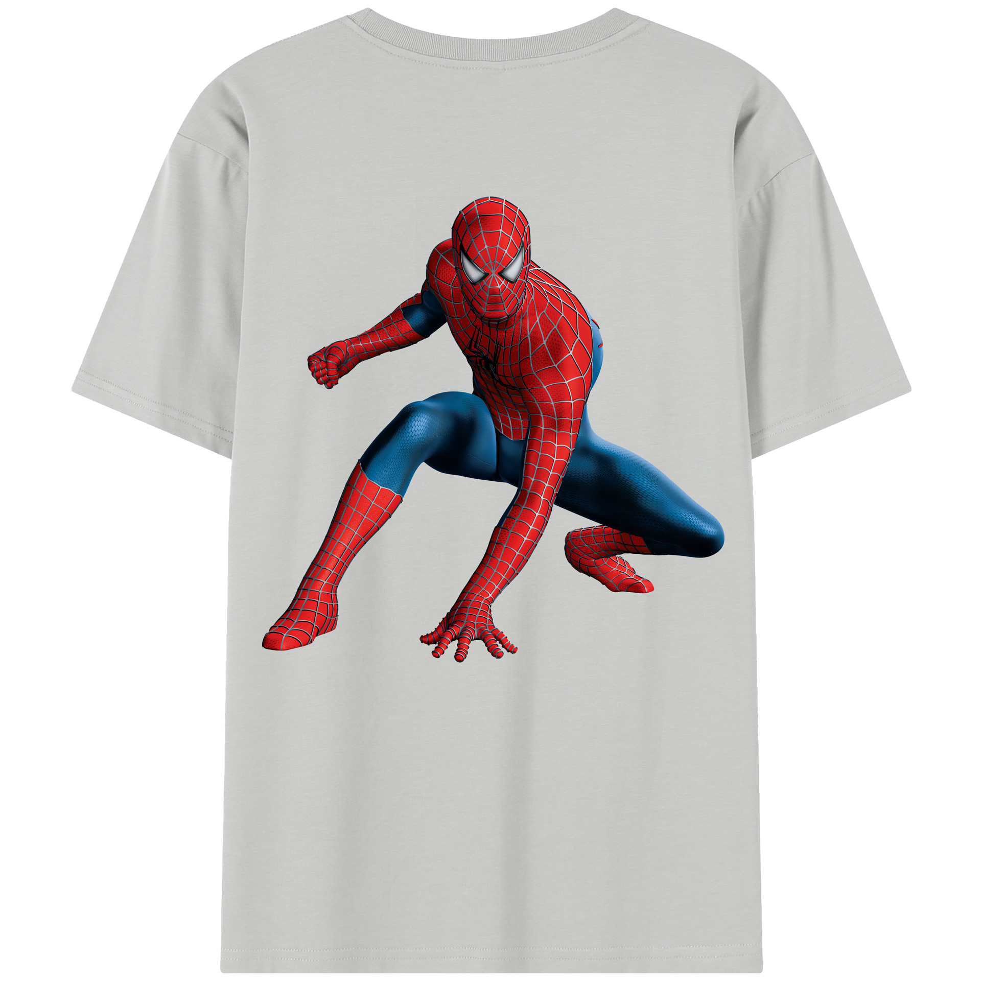 （画像用） Spider Man スパイダーマン レディース半袖Tシャツ(バックプリント)