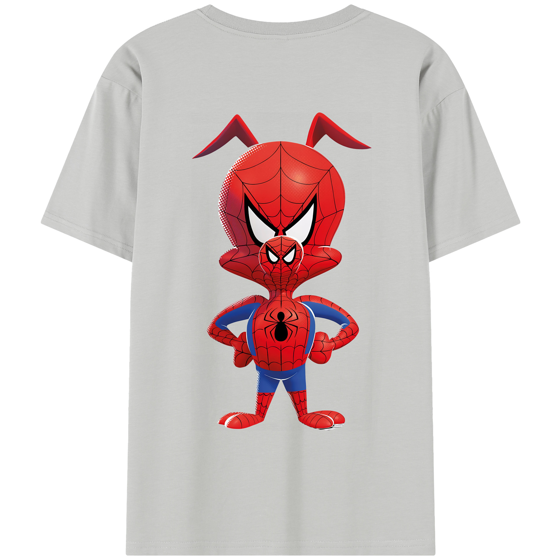 （画像用） Spider Man スパイダーマン レディース半袖Tシャツ(バックプリント)