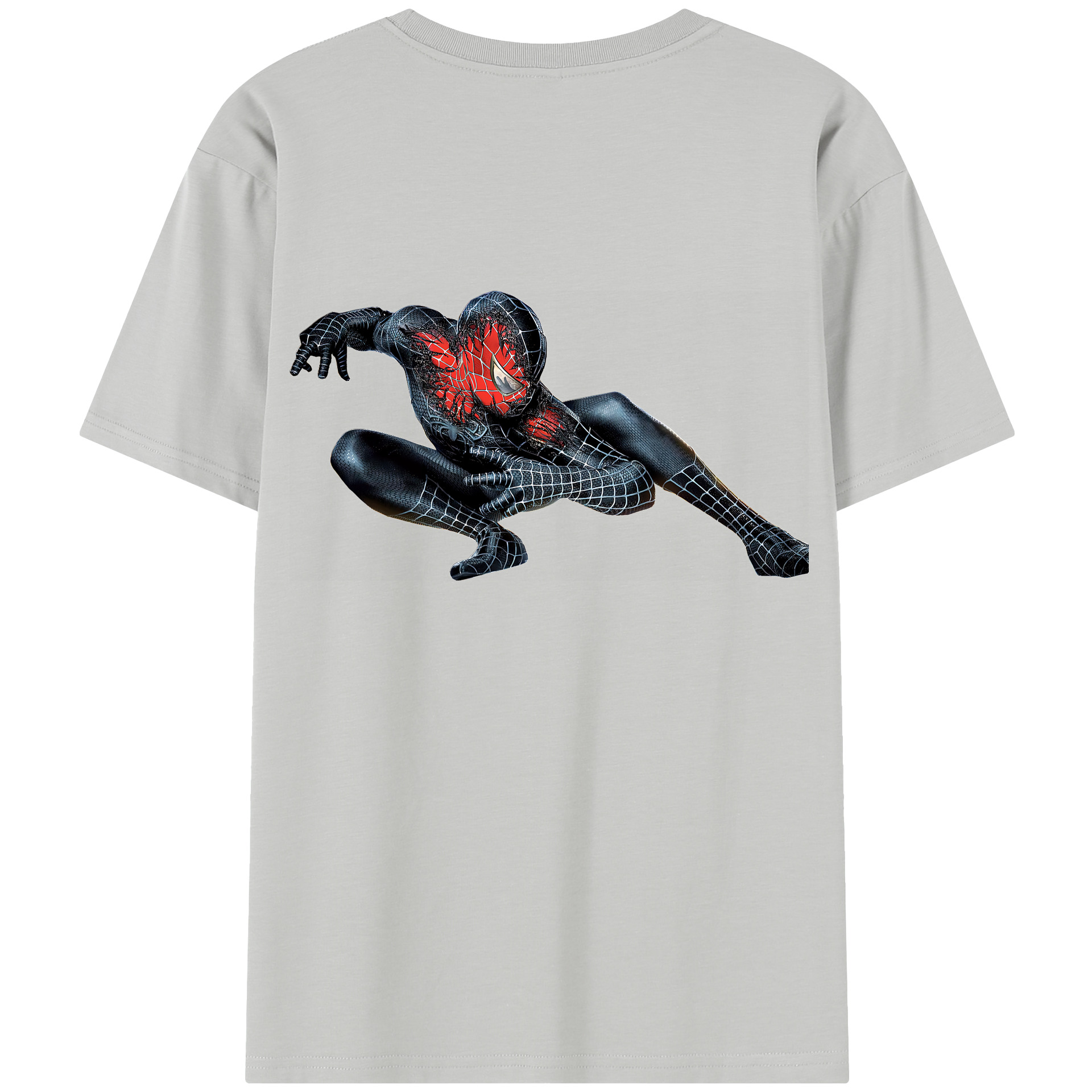 （画像用） Spider Man スパイダーマン レディース半袖Tシャツ(バックプリント)