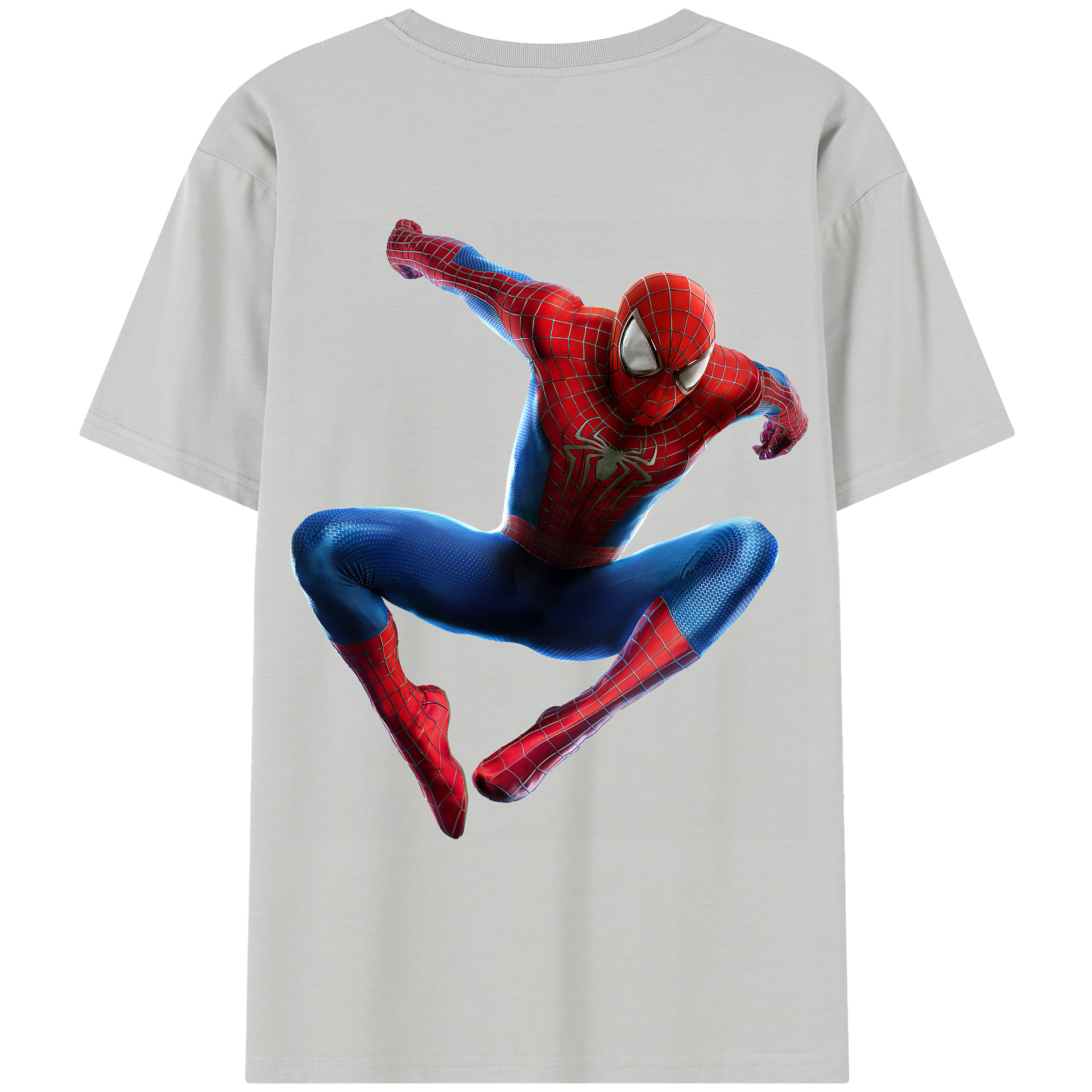 （画像用） Spider Man スパイダーマン レディース半袖Tシャツ(バックプリント)