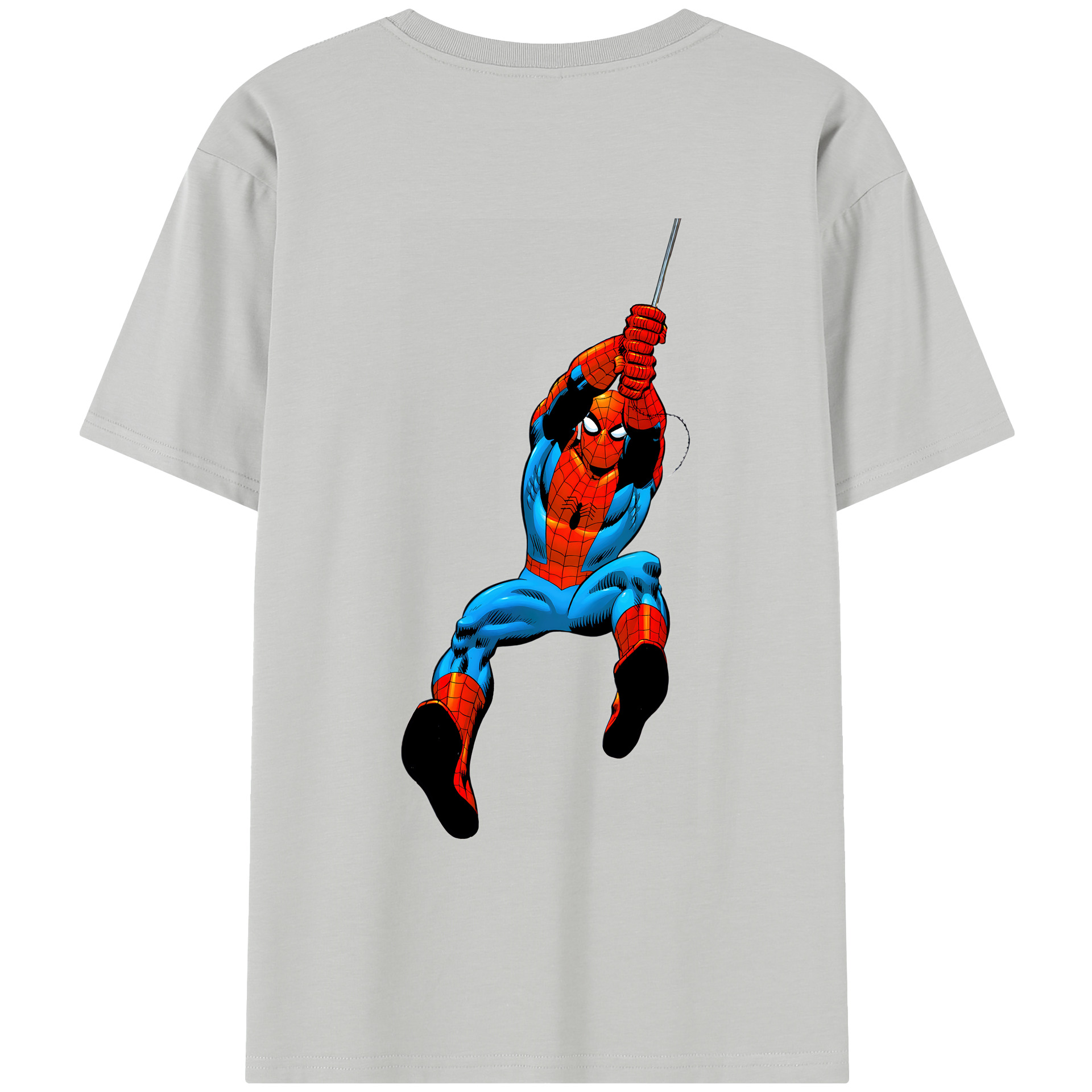（画像用） Spider Man スパイダーマン レディース半袖Tシャツ(バックプリント)