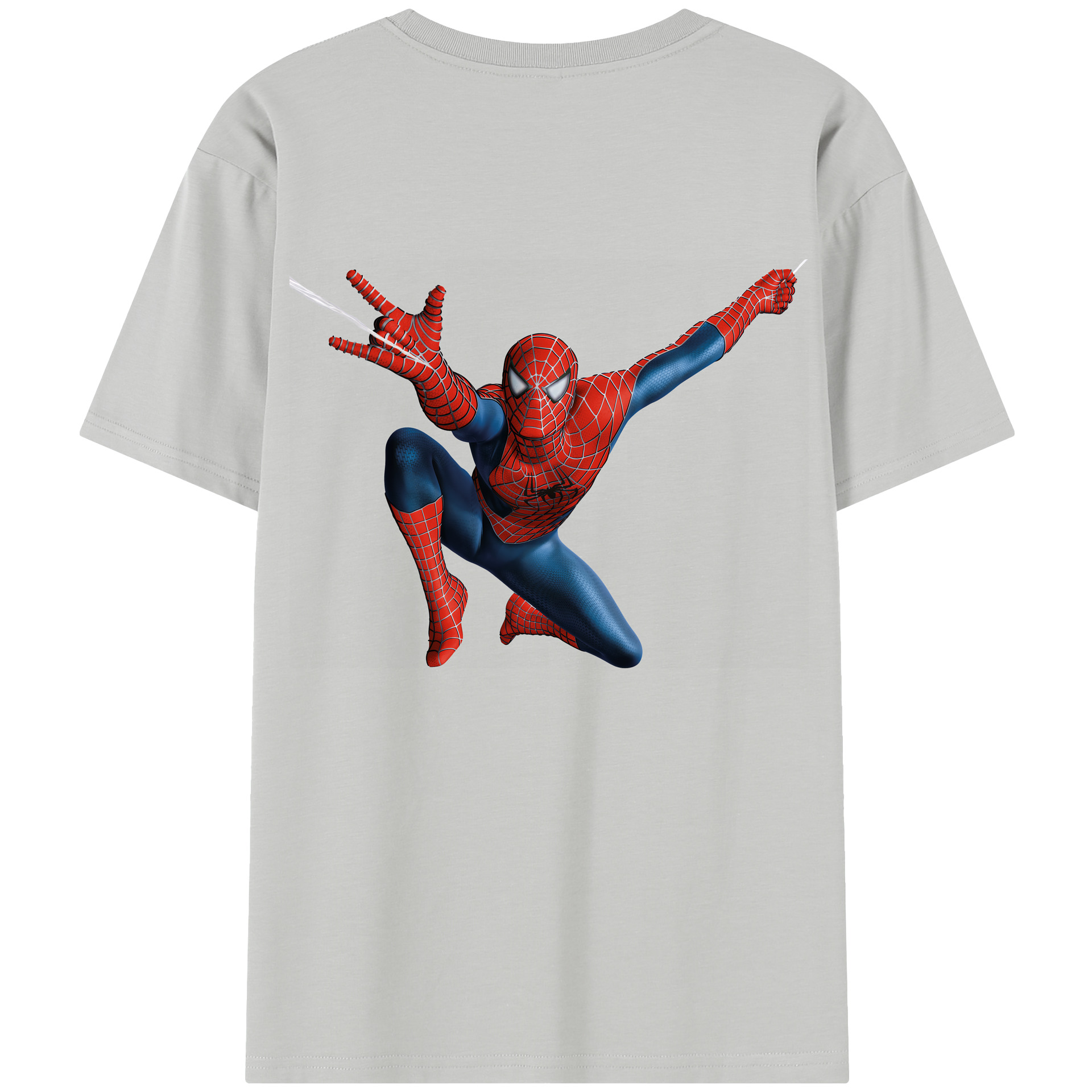 （画像用） Spider Man スパイダーマン レディース半袖Tシャツ(バックプリント)