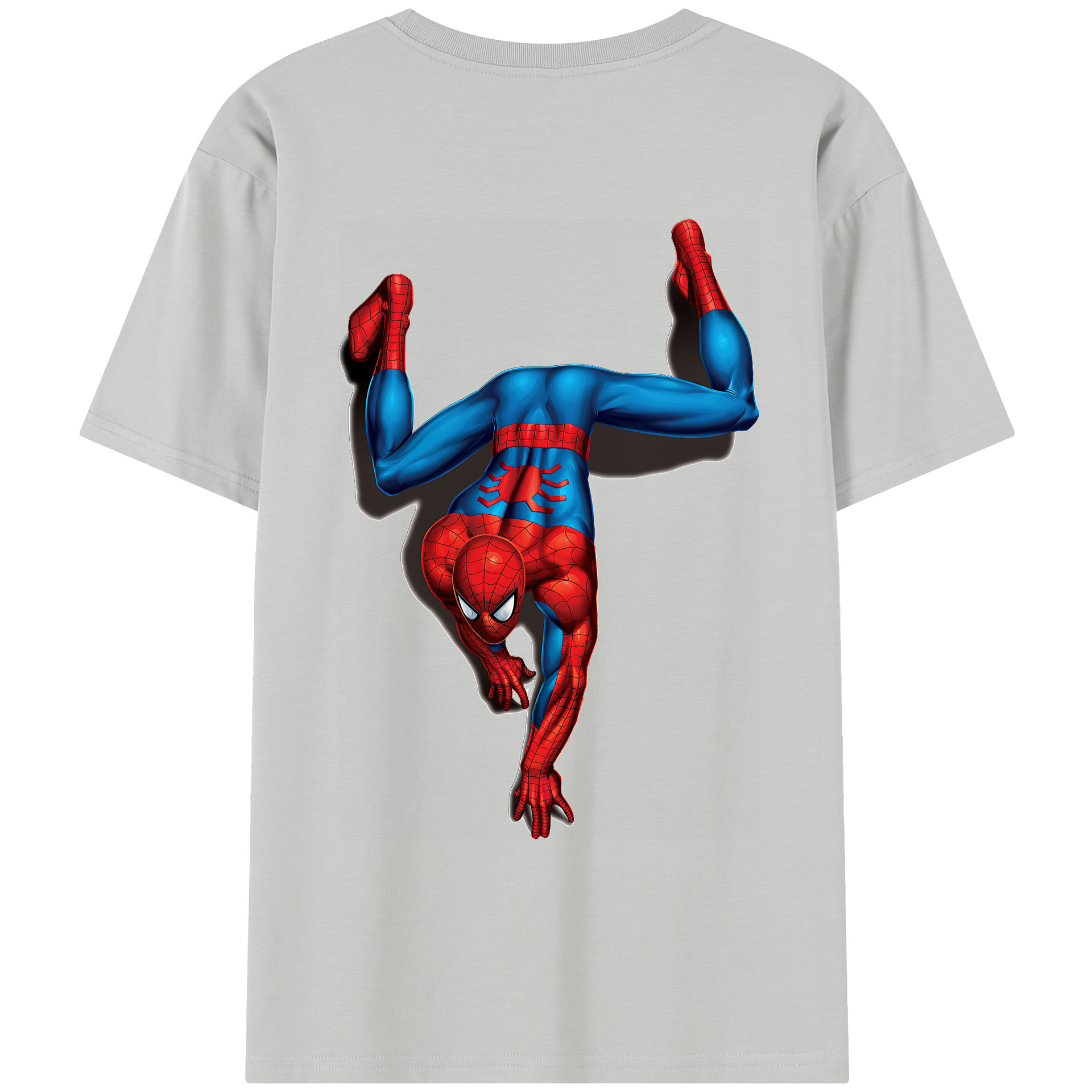（画像用） Spider Man スパイダーマン レディース半袖Tシャツ(バックプリント)