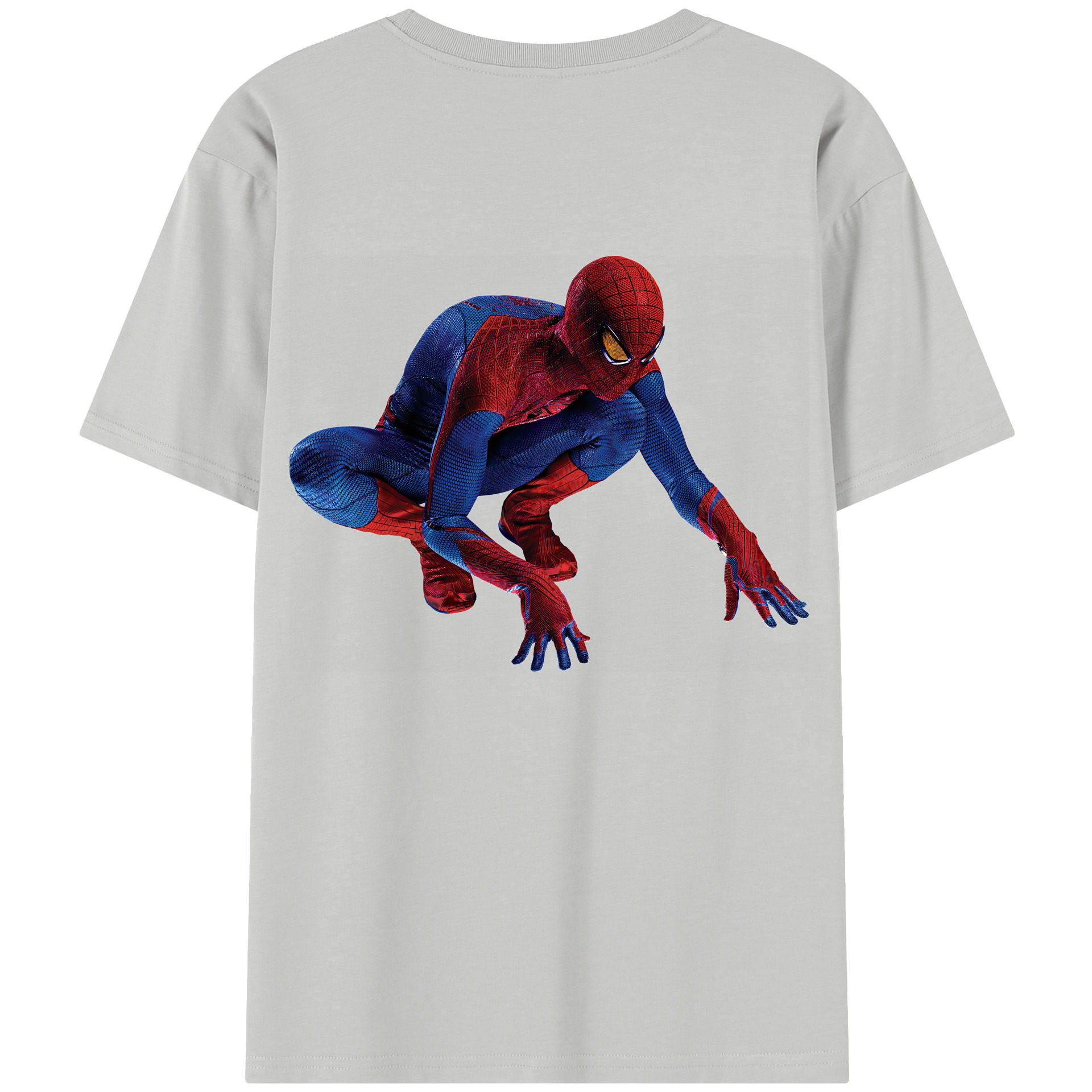 （画像用） Spider Man スパイダーマン レディース半袖Tシャツ(バックプリント)