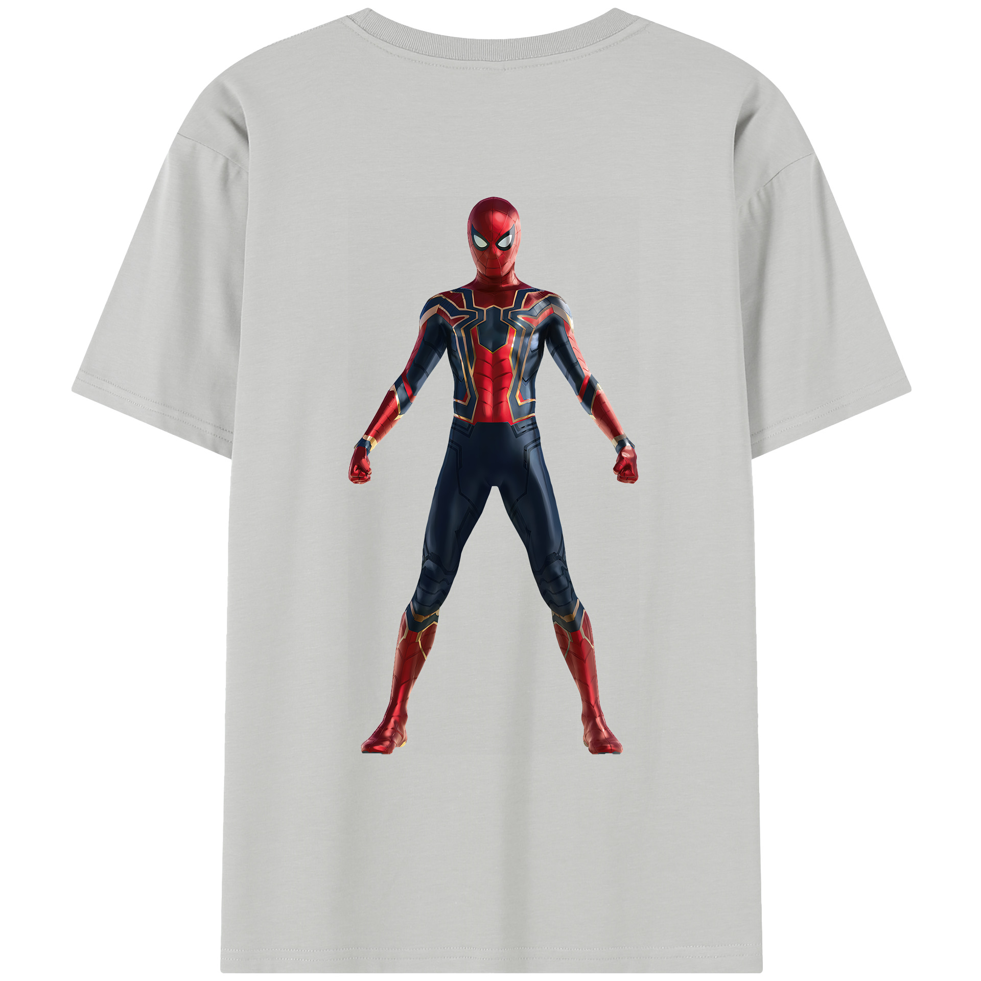 （画像用） Spider Man スパイダーマン レディース半袖Tシャツ(バックプリント)