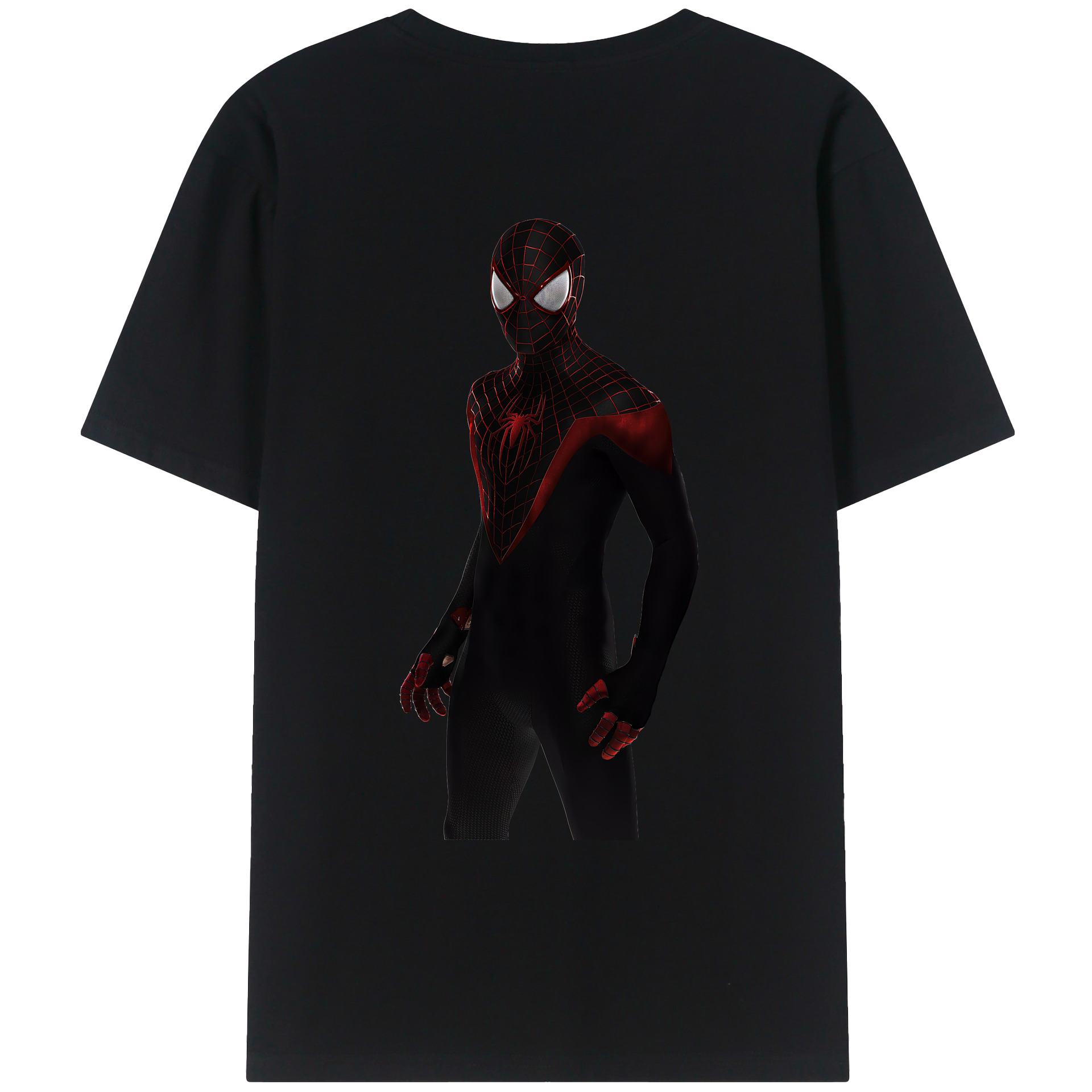 （画像用） Spider Man スパイダーマン レディース半袖Tシャツ(バックプリント)