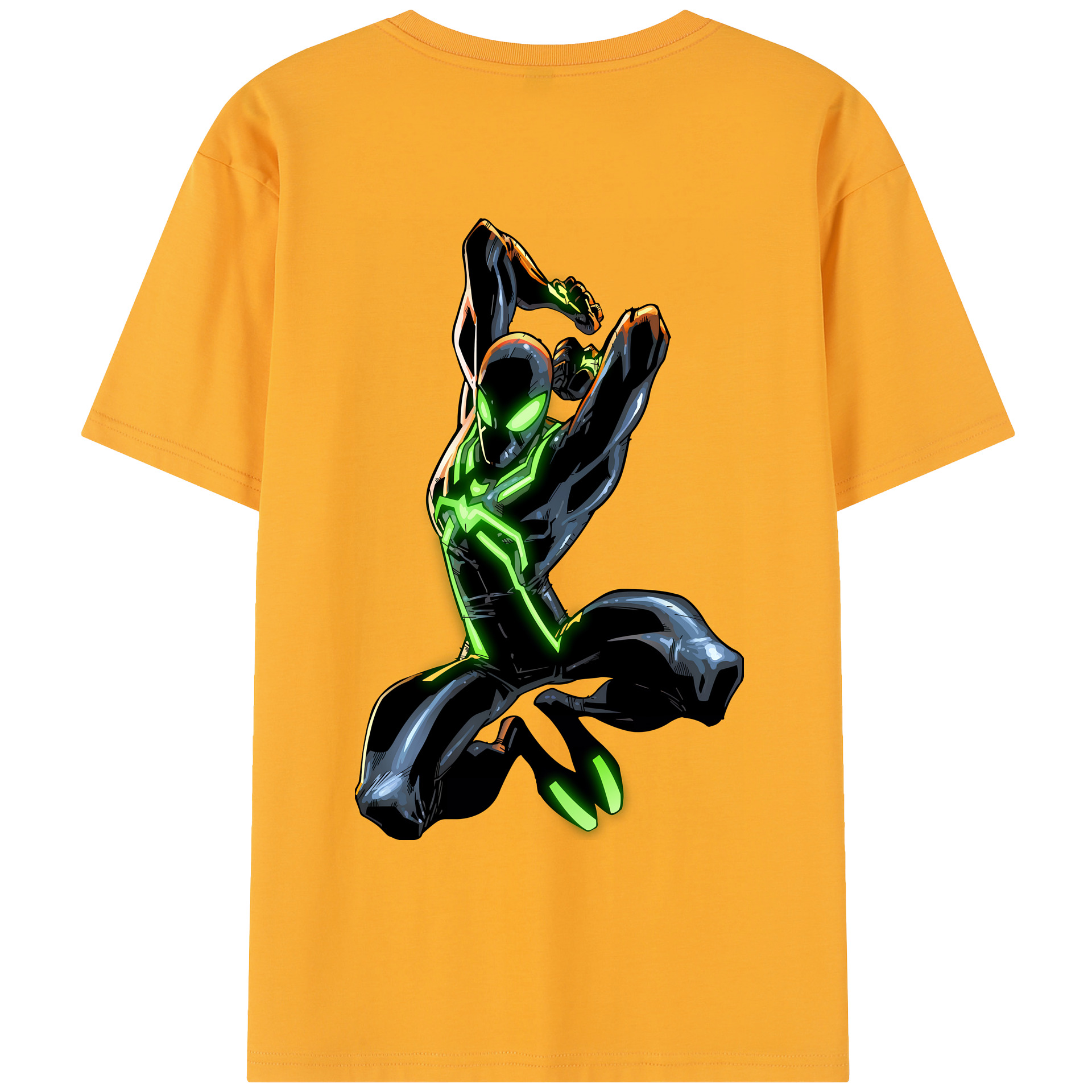 （画像用） Spider Man スパイダーマン レディース半袖Tシャツ(バックプリント)