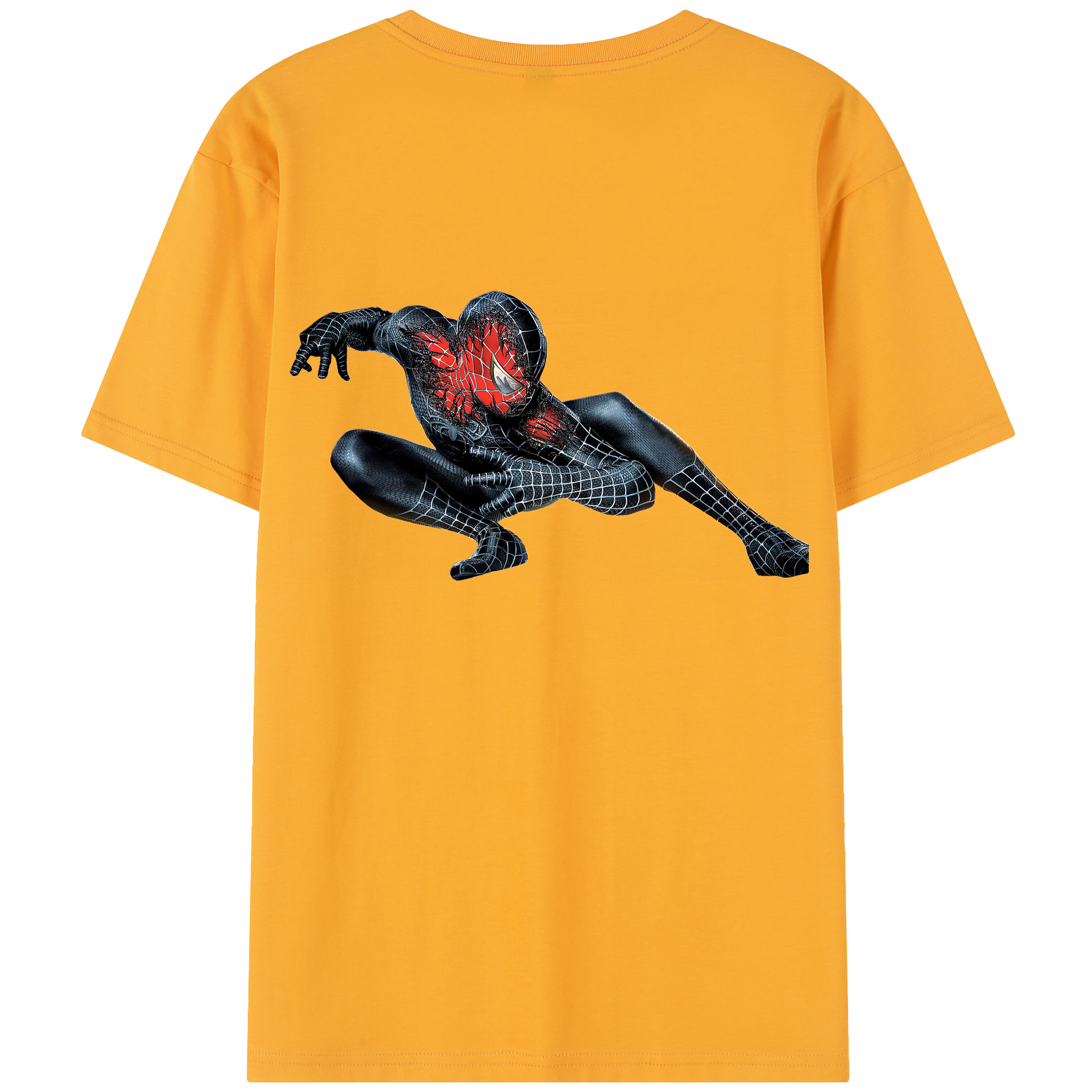 （画像用） Spider Man スパイダーマン レディース半袖Tシャツ(バックプリント)
