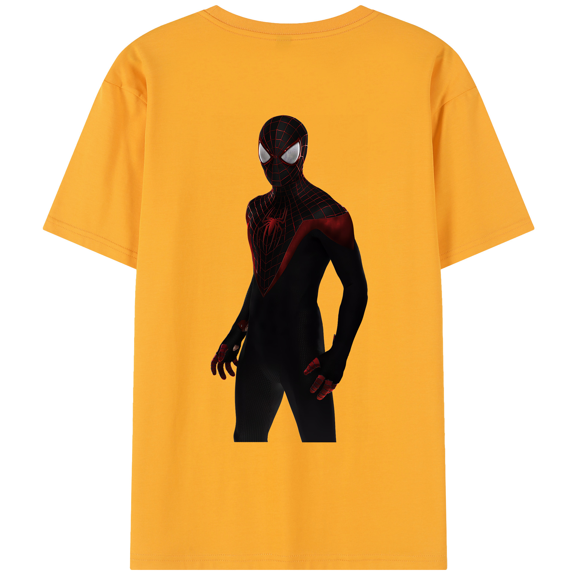 （画像用） Spider Man スパイダーマン レディース半袖Tシャツ(バックプリント)