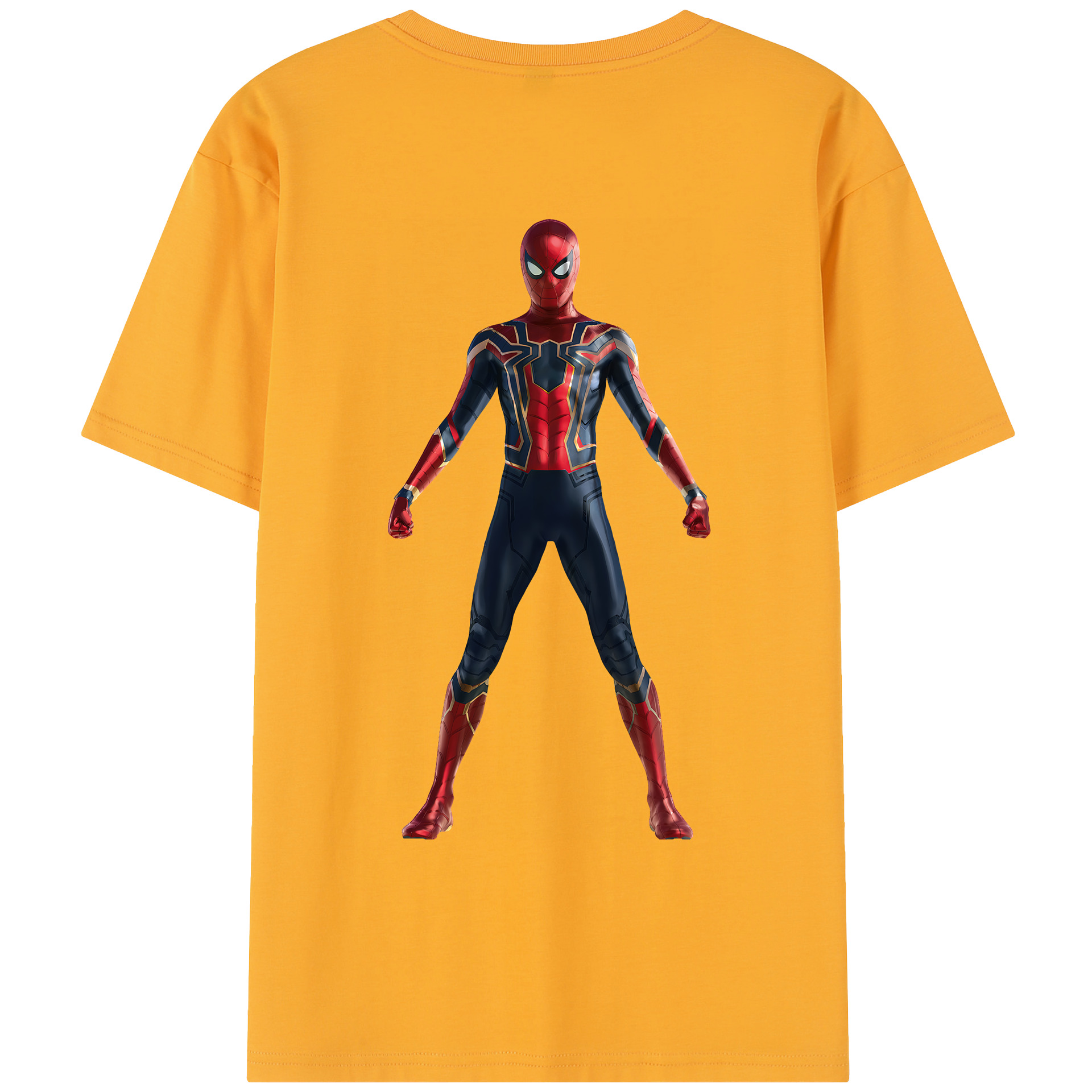 （画像用） Spider Man スパイダーマン レディース半袖Tシャツ(バックプリント)
