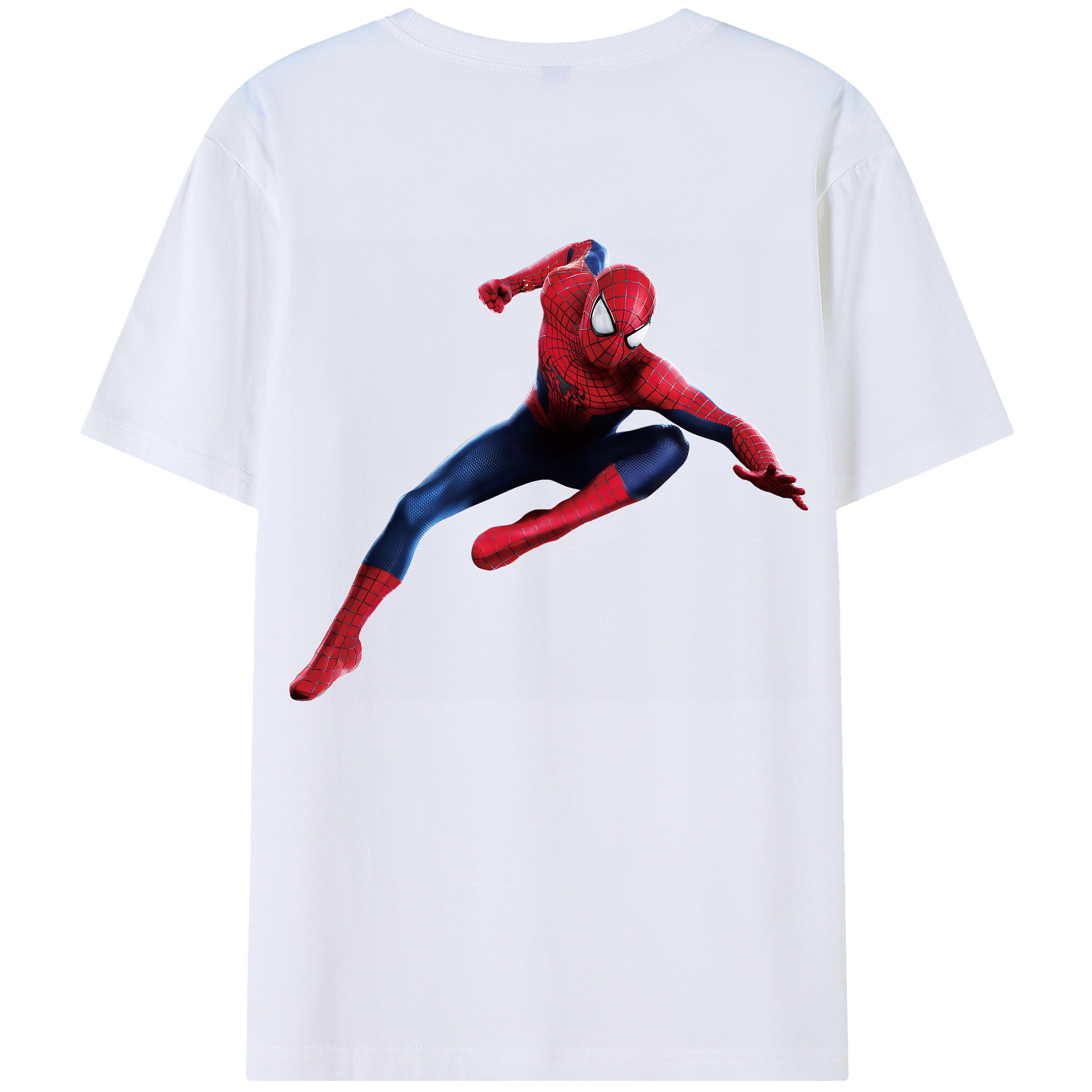 （画像用） Spider Man スパイダーマン レディース半袖Tシャツ(バックプリント)