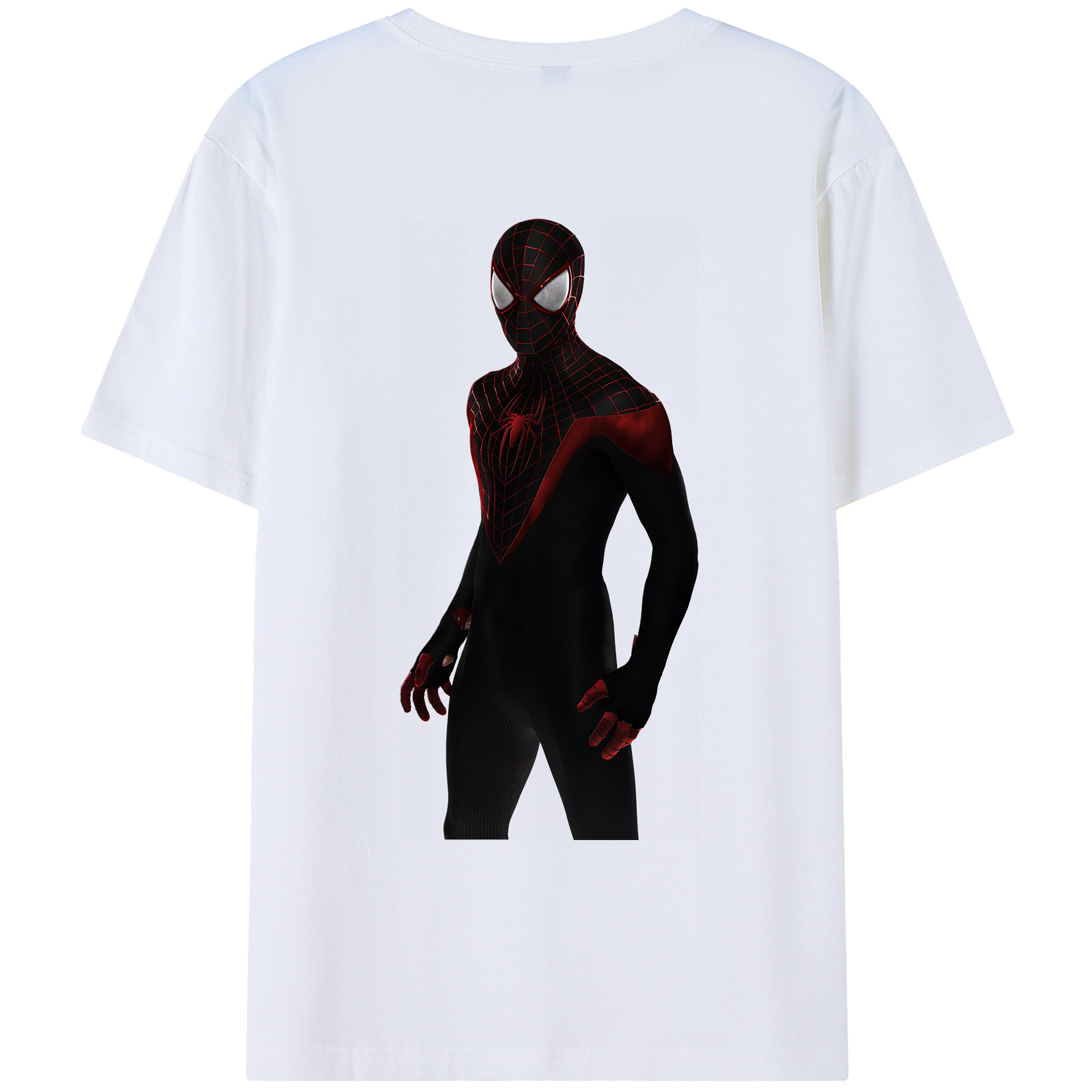 （画像用） Spider Man スパイダーマン レディース半袖Tシャツ(バックプリント)