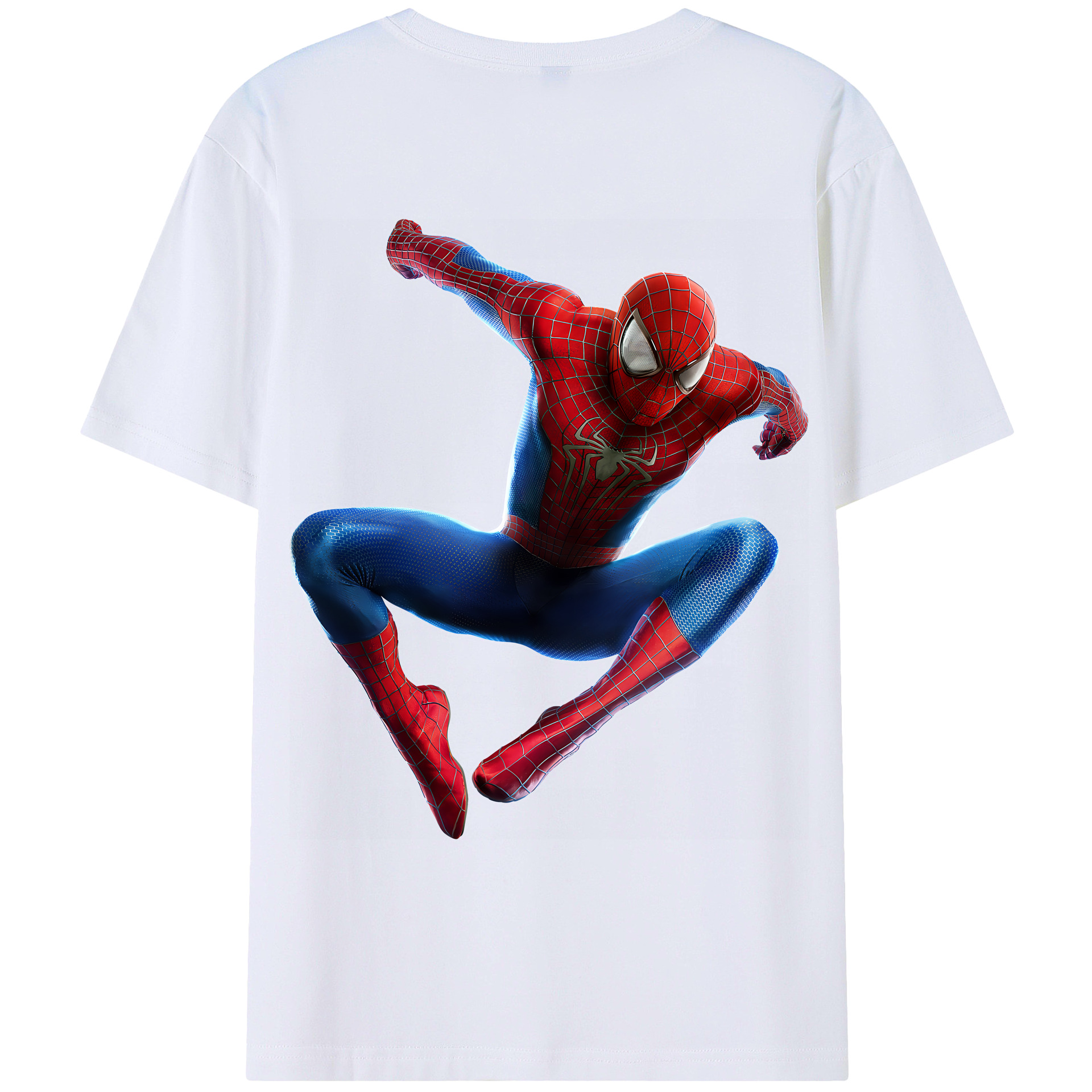 （画像用） Spider Man スパイダーマン レディース半袖Tシャツ(バックプリント)