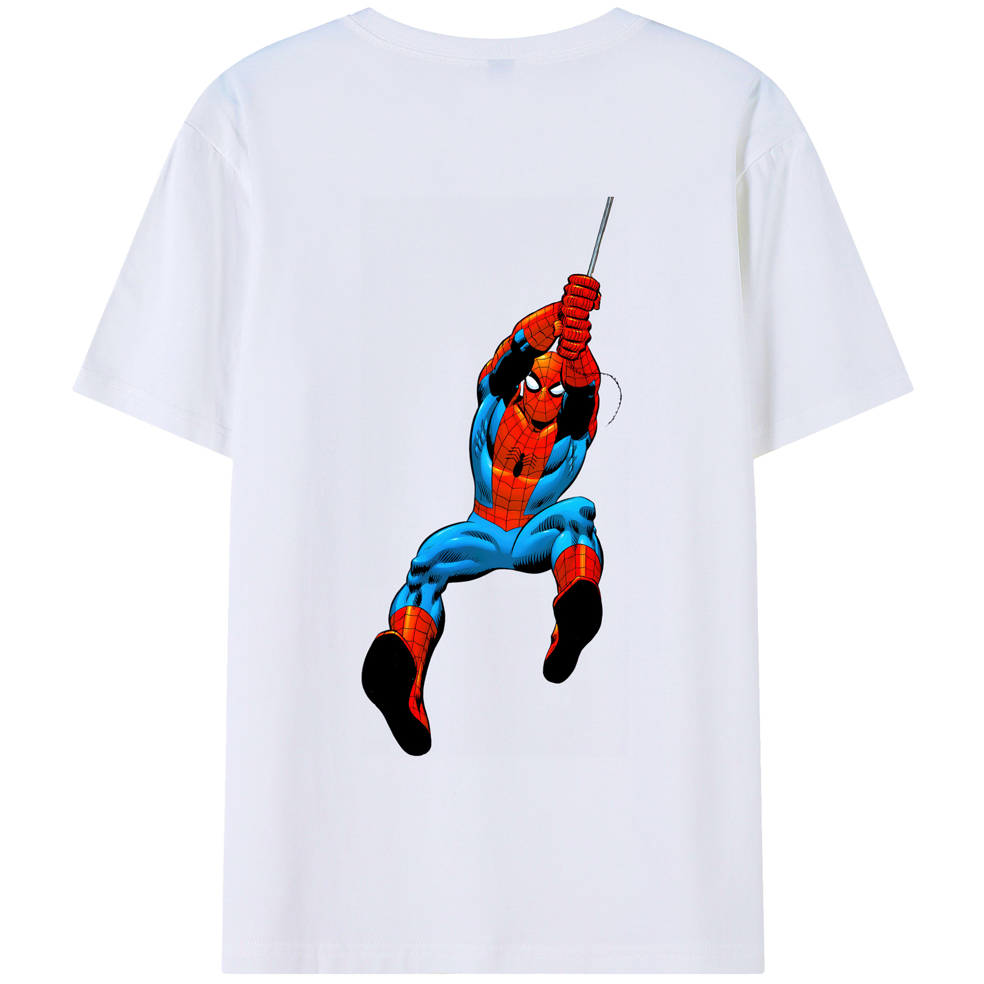 （画像用） Spider Man スパイダーマン レディース半袖Tシャツ(バックプリント)