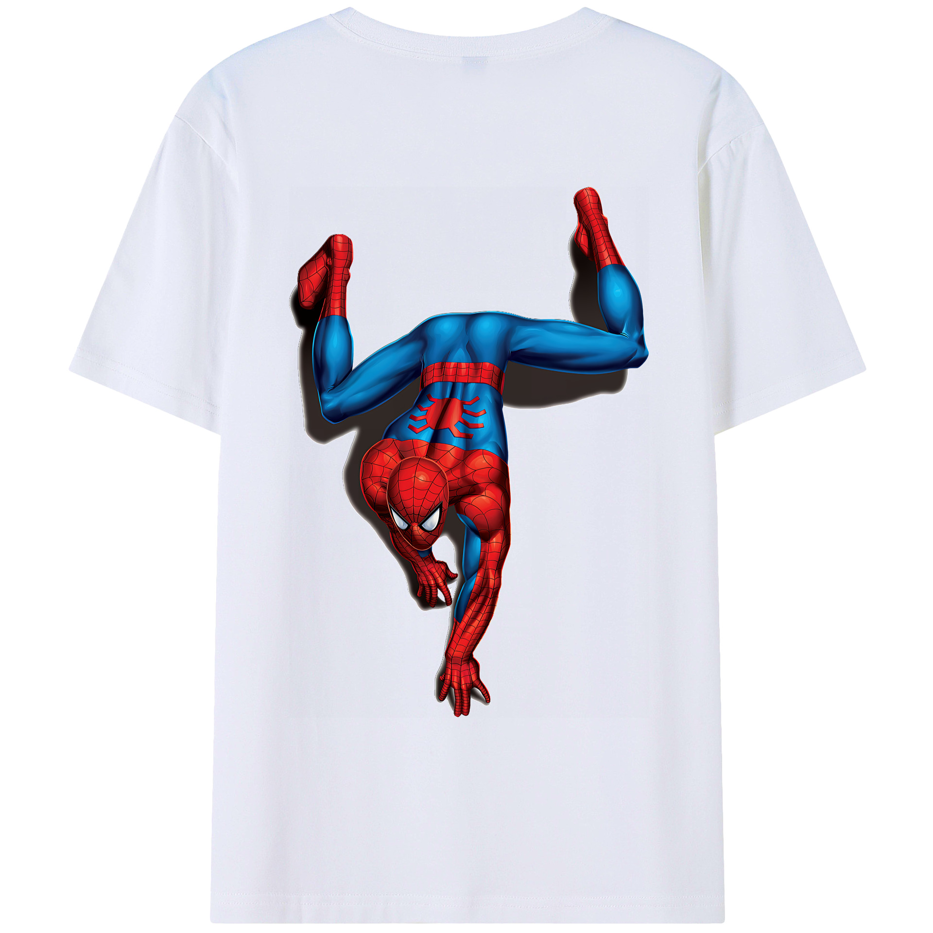（画像用） Spider Man スパイダーマン レディース半袖Tシャツ(バックプリント)