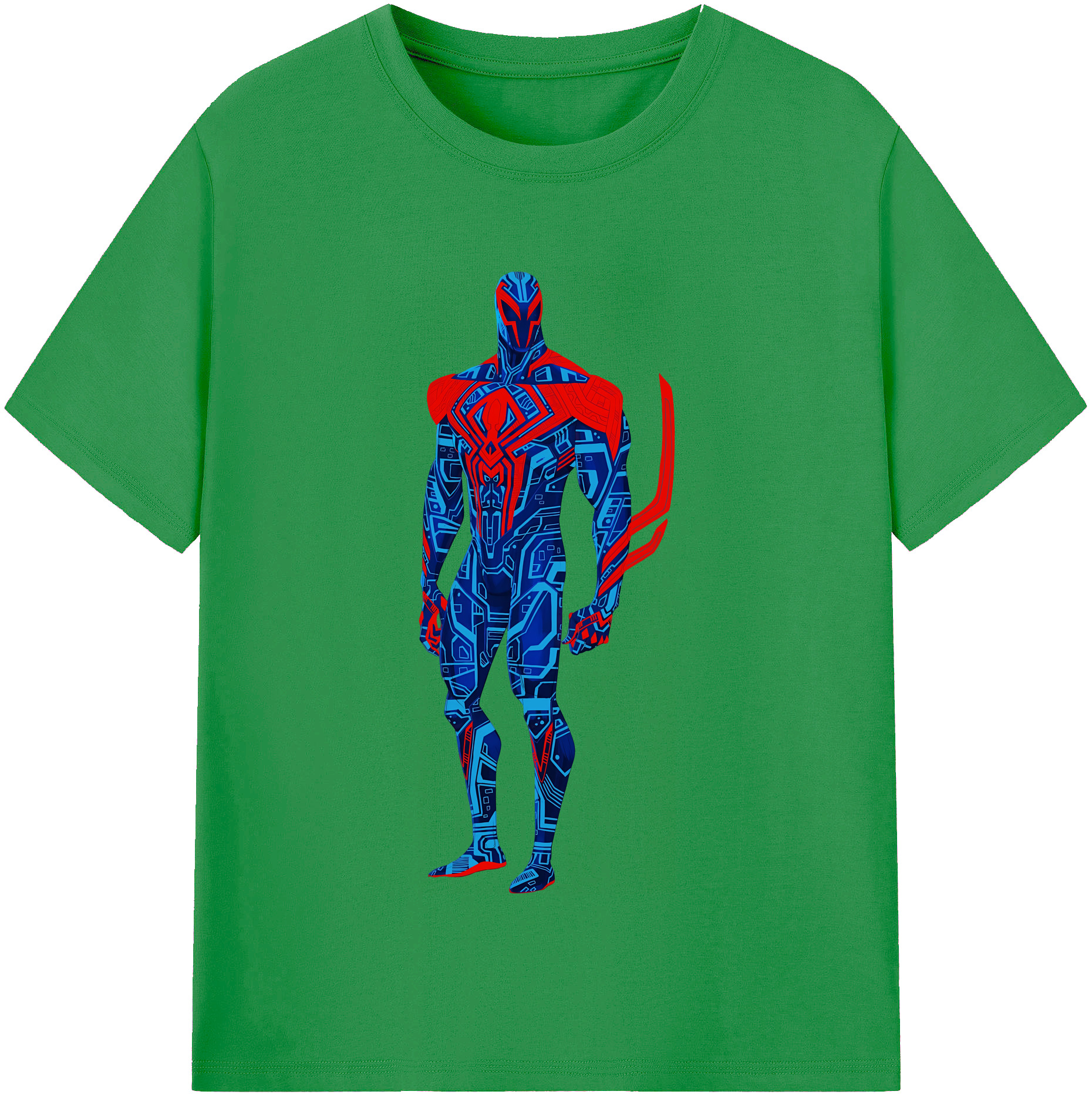 （画像用） Spider Man スパイダーマン レディースカジュアルプリントTシャツ（綿100％）