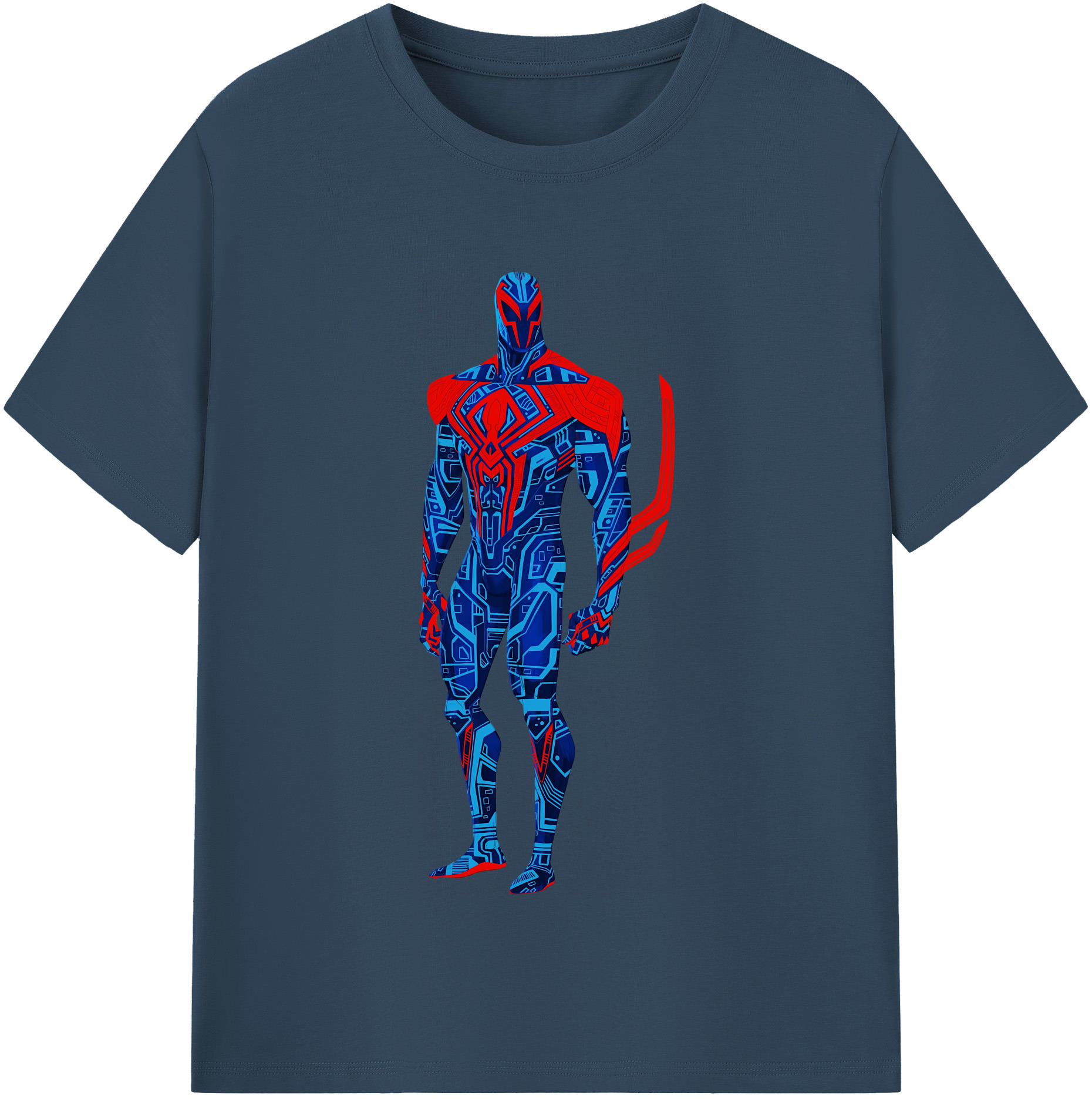 （画像用） Spider Man スパイダーマン レディースカジュアルプリントTシャツ（綿100％）
