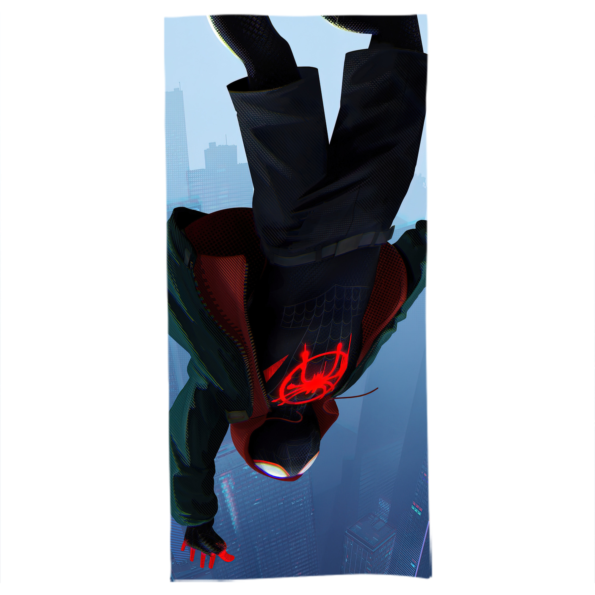 （画像用） Spider Man スパイダーマン 大判バスタオル 70×140cm 吸水速乾 柔らかい肌触り