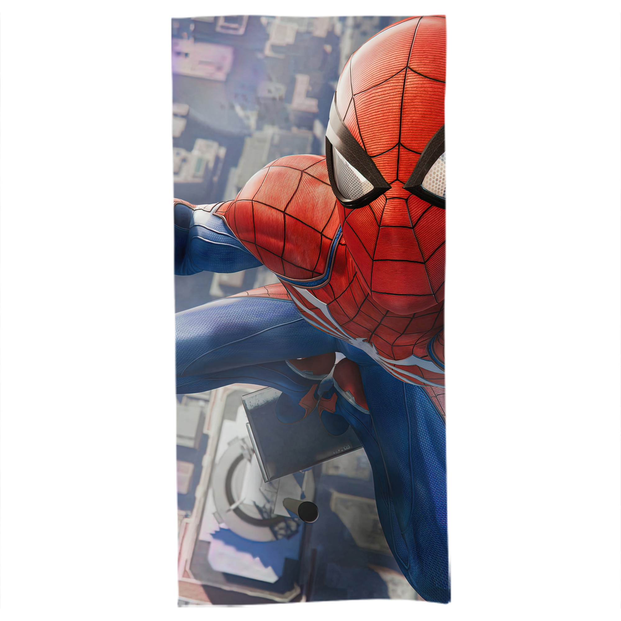 （画像用） Spider Man スパイダーマン 大判バスタオル 70×140cm 吸水速乾 柔らかい肌触り