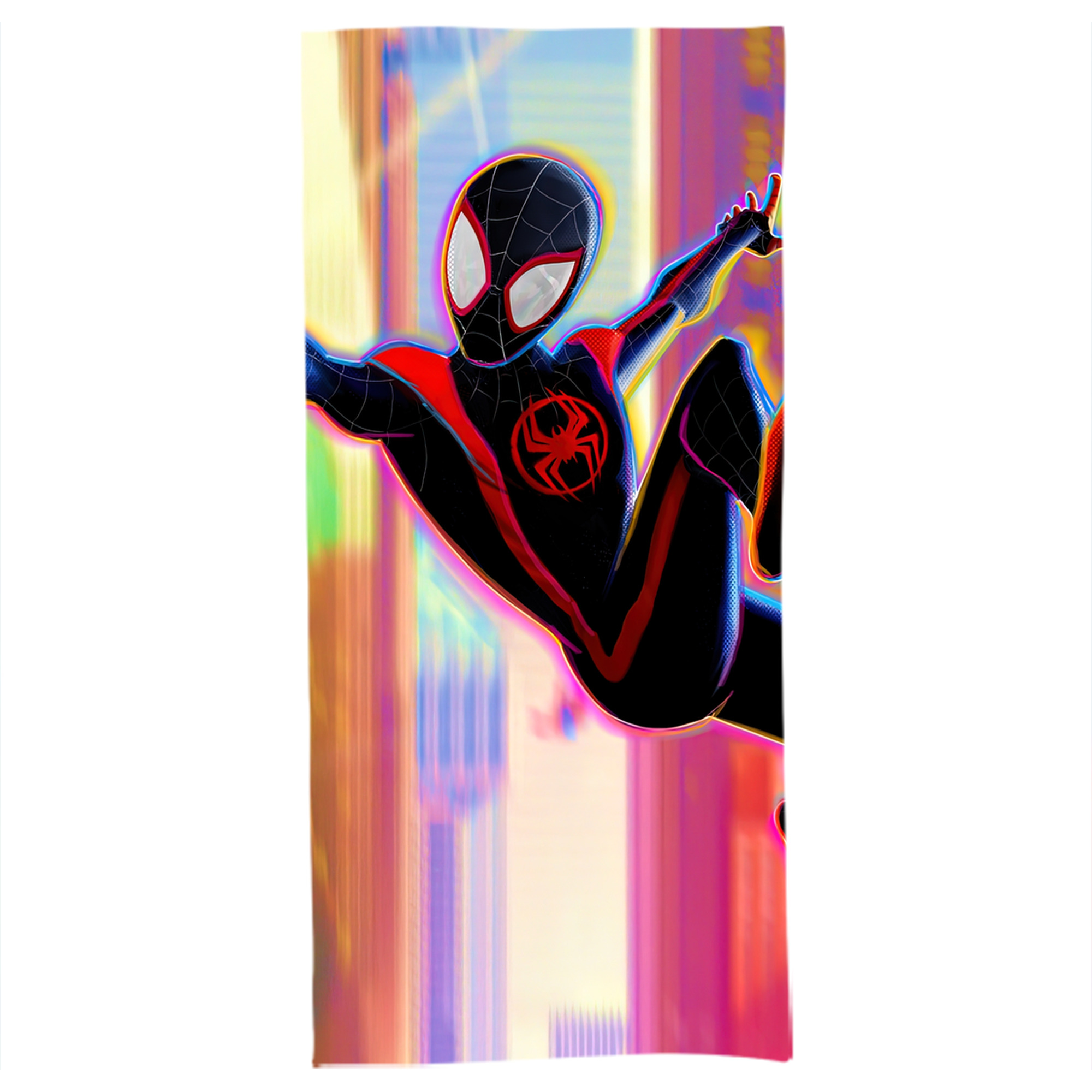 （画像用） Spider Man スパイダーマン 大判バスタオル 70×140cm 吸水速乾 柔らかい肌触り