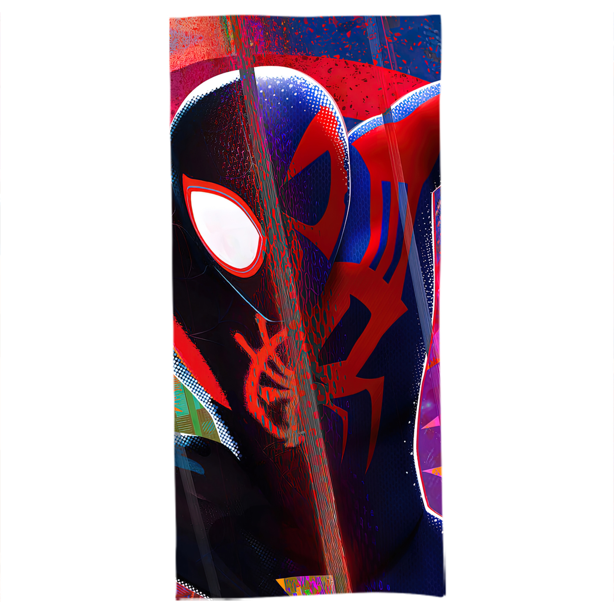 （画像用） Spider Man スパイダーマン 大判バスタオル 70×140cm 吸水速乾 柔らかい肌触り