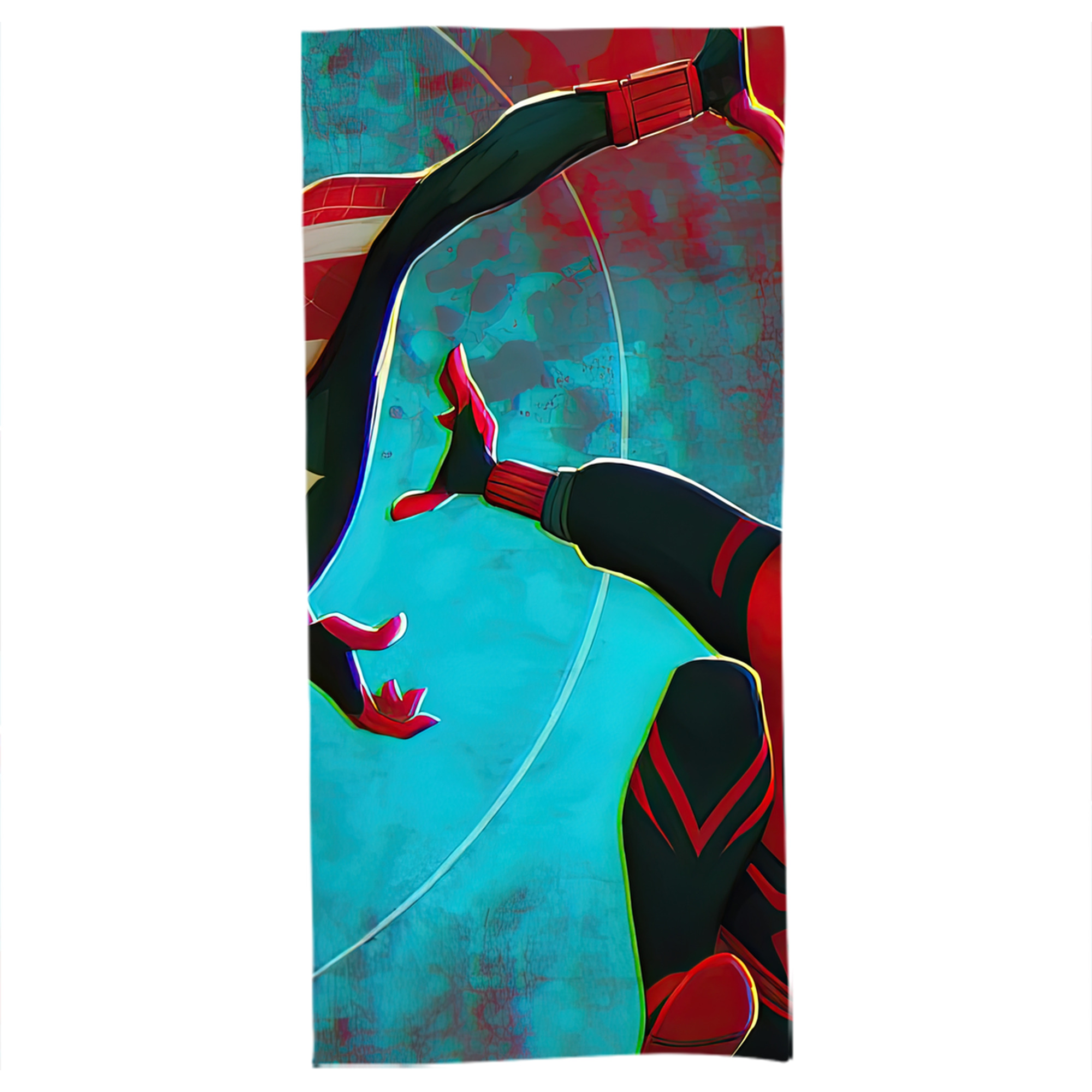（画像用） Spider Man スパイダーマン 大判バスタオル 70×140cm 吸水速乾 柔らかい肌触り