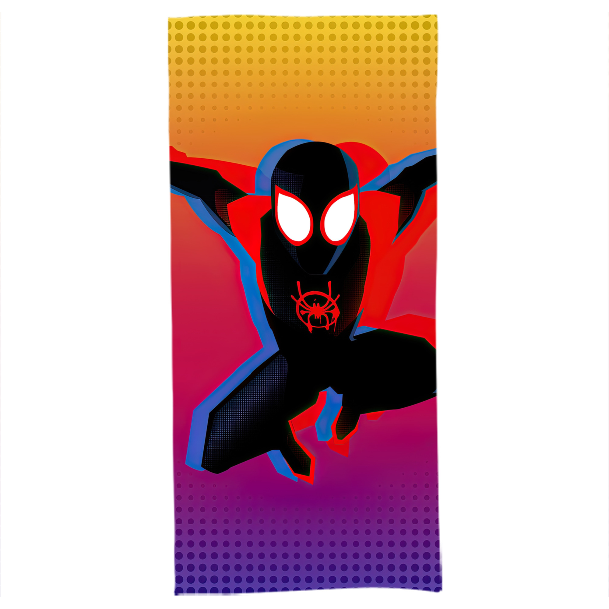 （画像用） Spider Man スパイダーマン 大判バスタオル 70×140cm 吸水速乾 柔らかい肌触り