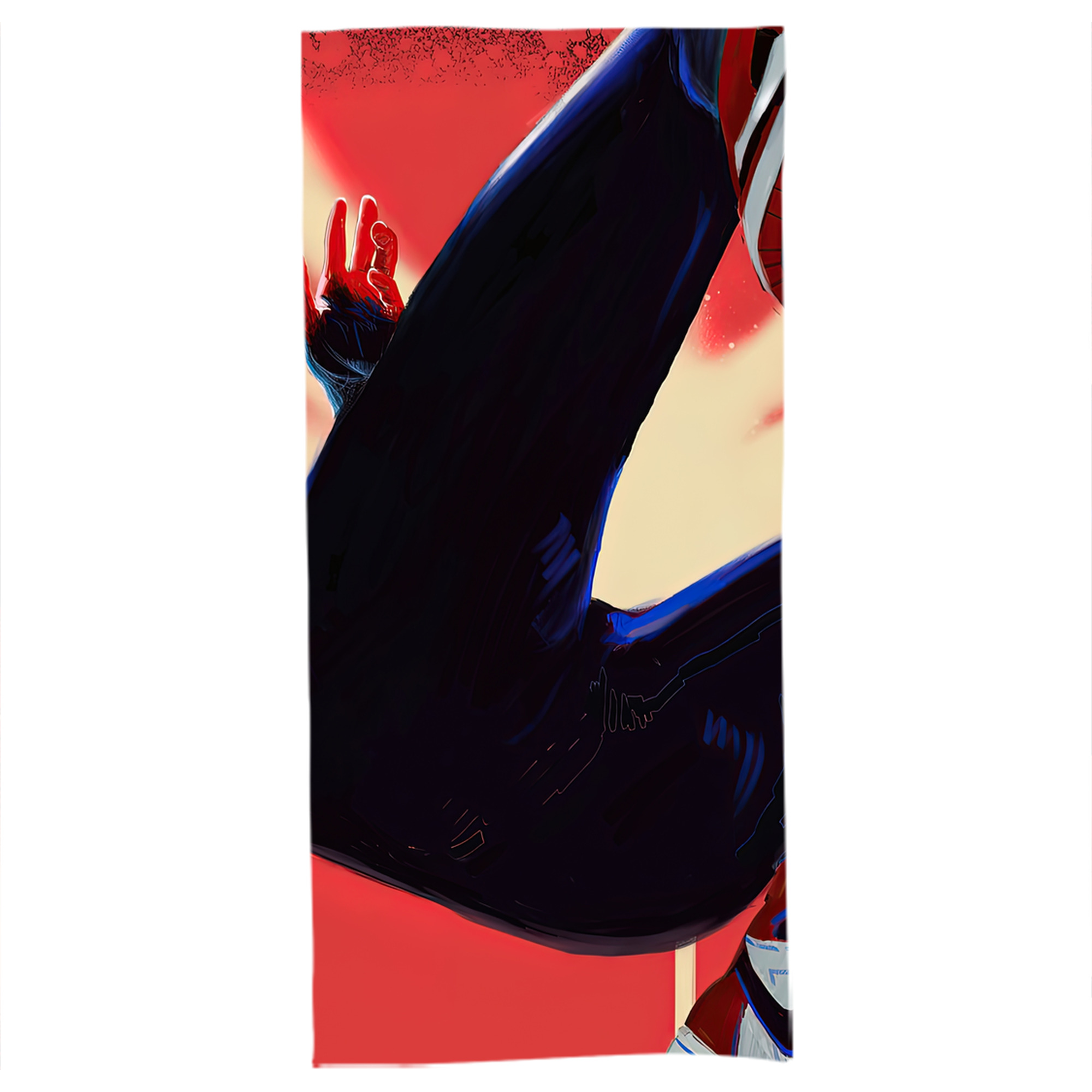 （画像用） Spider Man スパイダーマン 大判バスタオル 70×140cm 吸水速乾 柔らかい肌触り