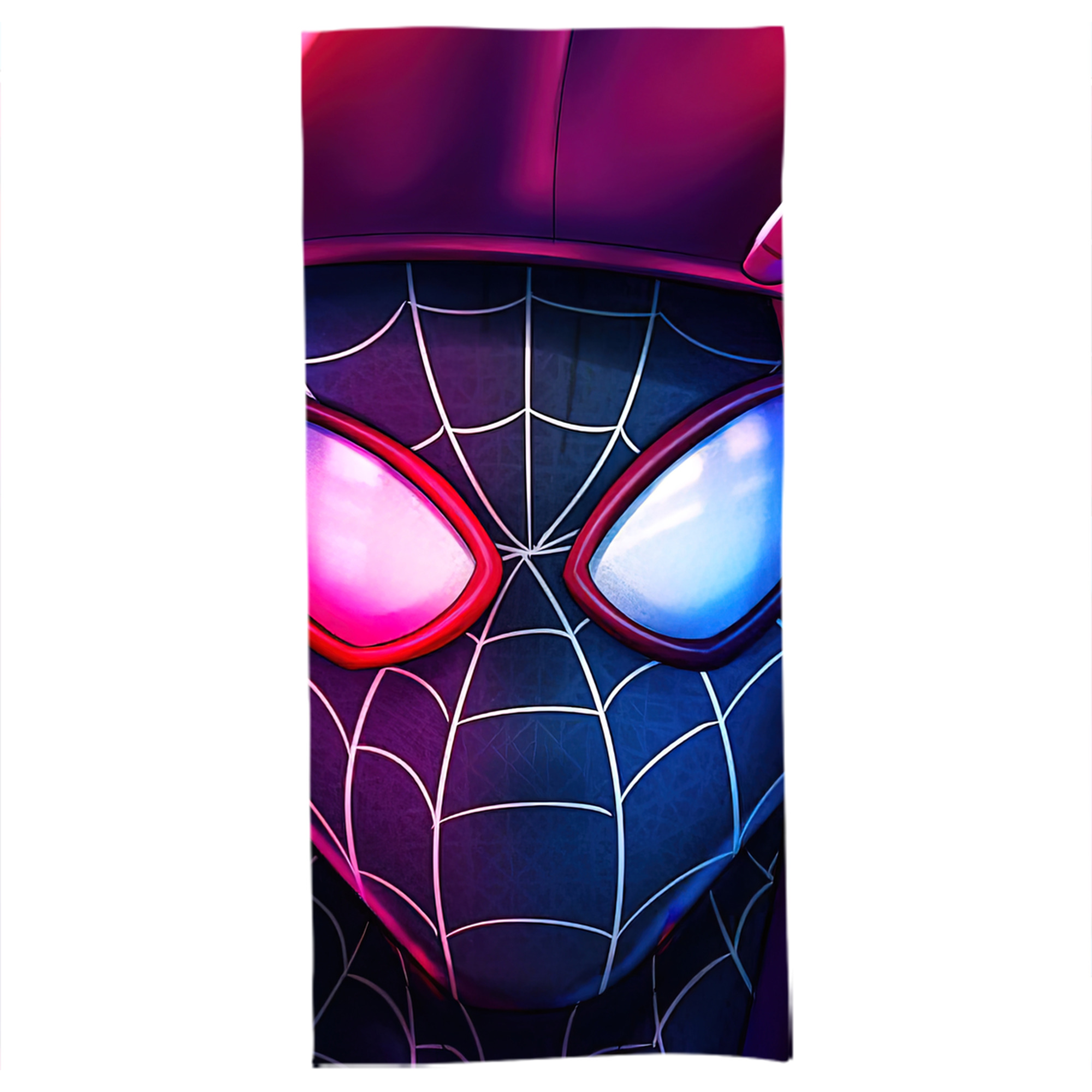 （画像用） Spider Man スパイダーマン 大判バスタオル 70×140cm 吸水速乾 柔らかい肌触り