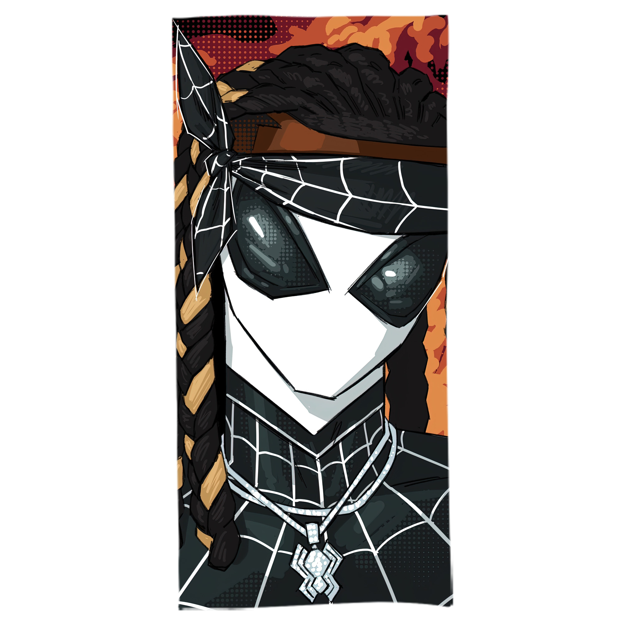 （画像用） Spider Man スパイダーマン 大判バスタオル 70×140cm 吸水速乾 柔らかい肌触り