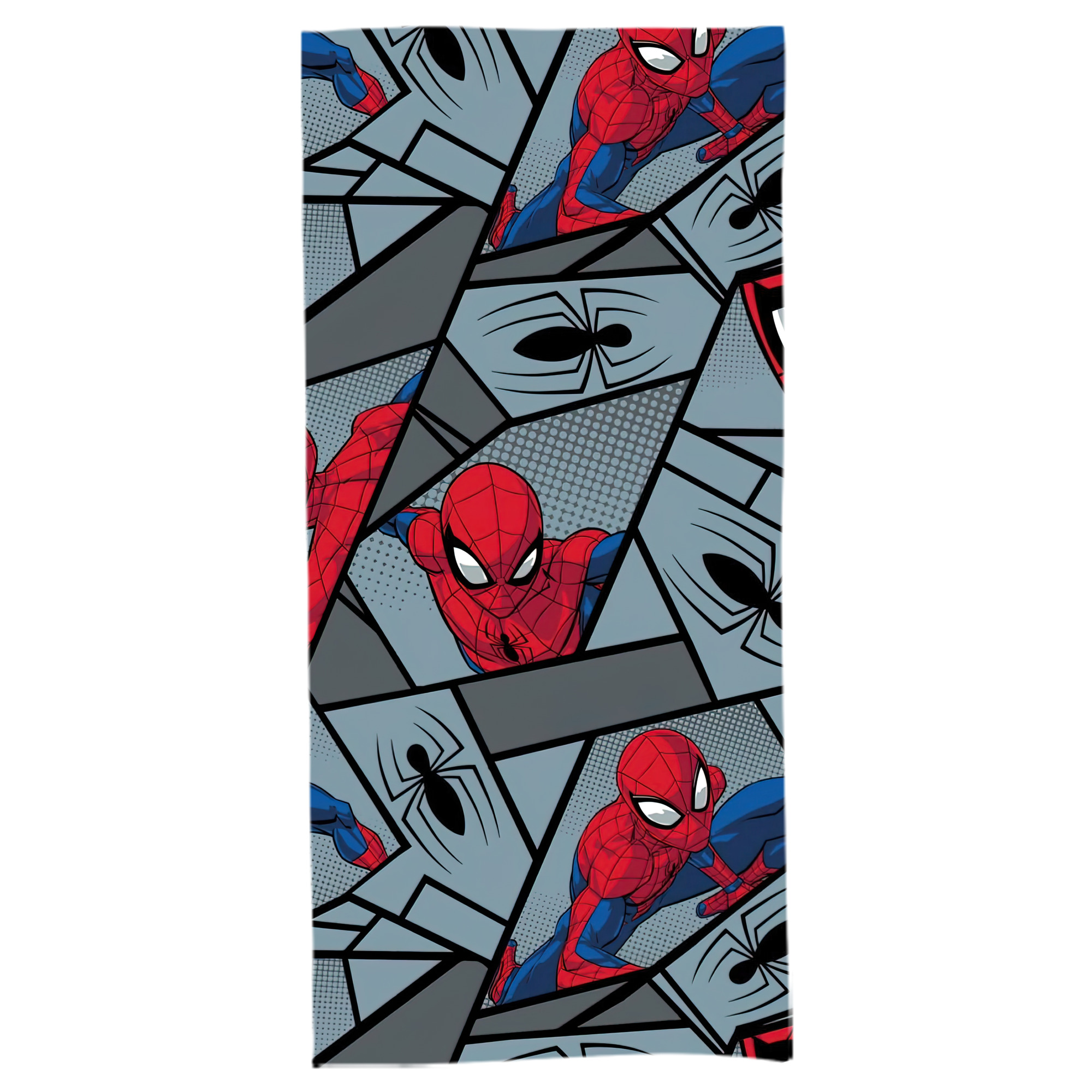 （画像用） Spider Man スパイダーマン 大判バスタオル 70×140cm 吸水速乾 柔らかい肌触り